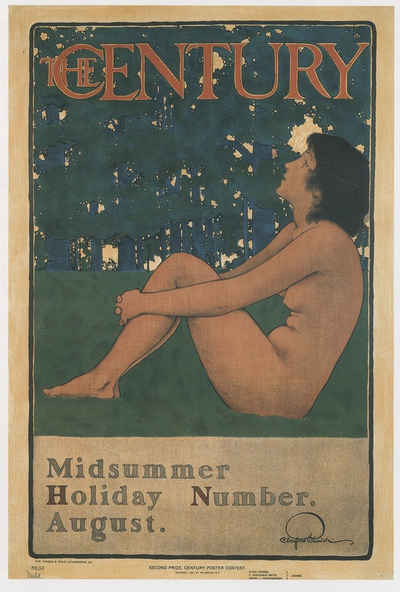 Kunstdruck The Century Magazin Poster Maxfield Parrish 1897 Kunstdruck Werbung 92, (1 St)