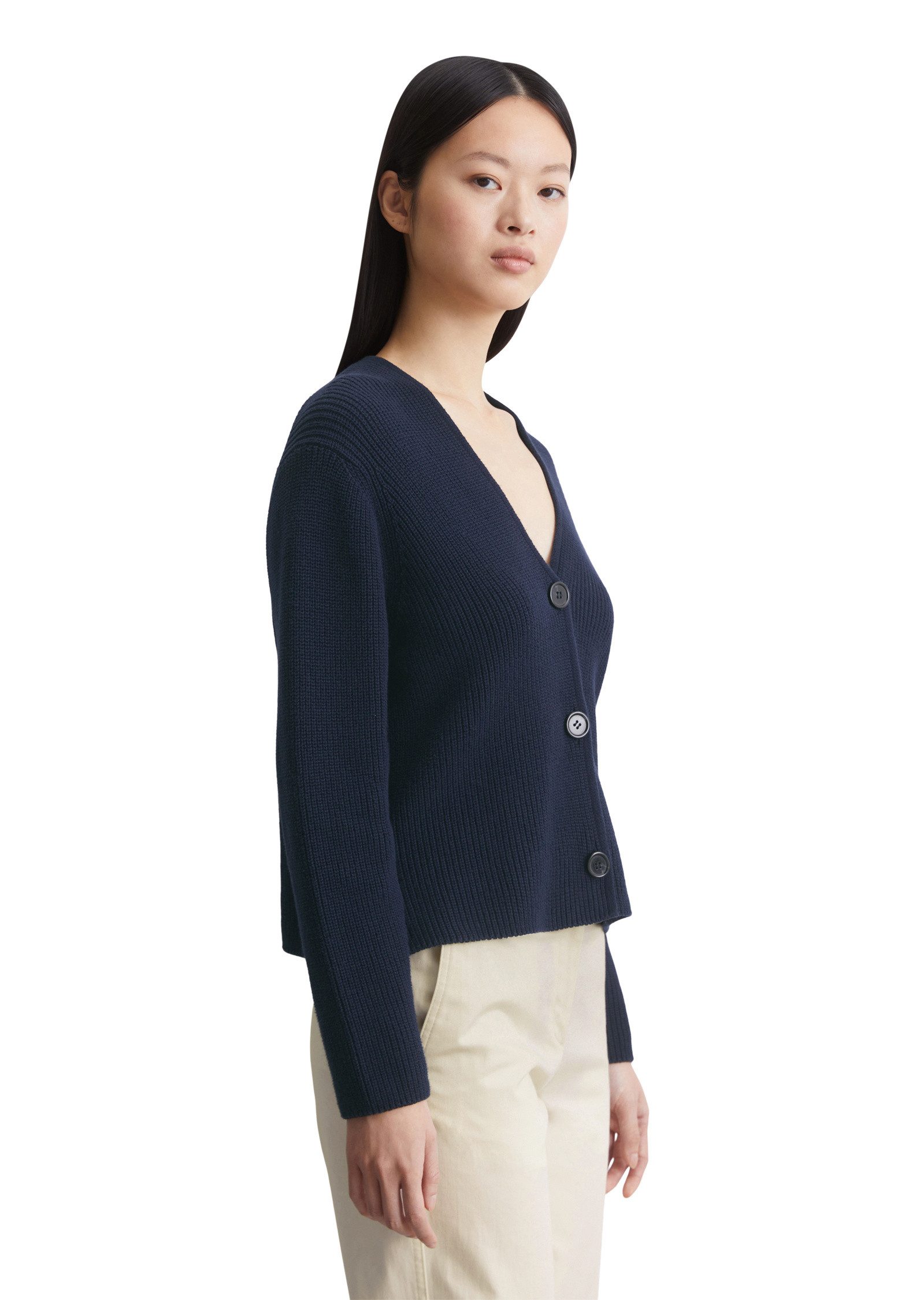 Marc O'Polo Cardigan aus Heavy-Weight-Organic-Cotton günstig online kaufen