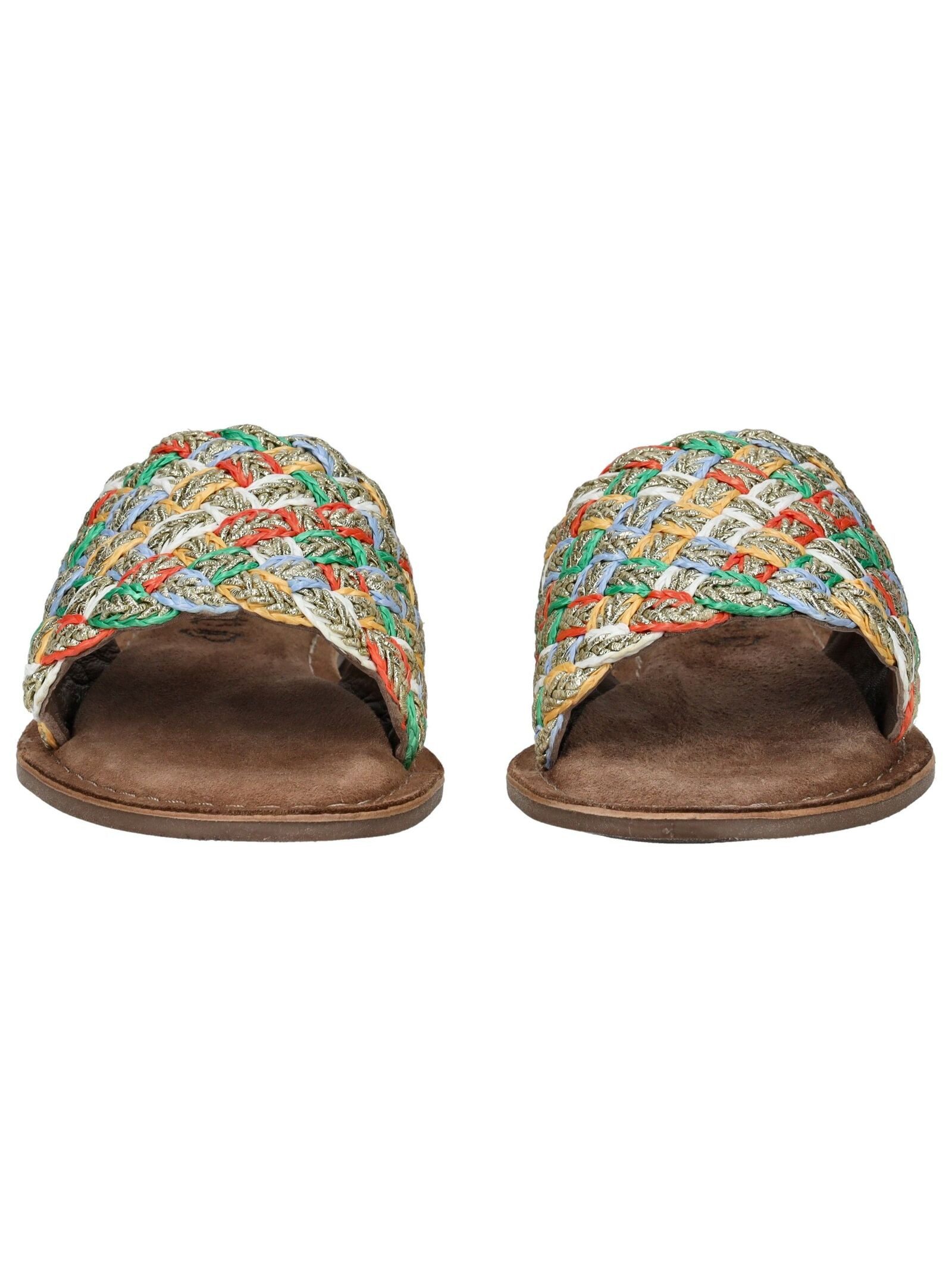 Lazamani Lazamani Pantoletten Leder Pantolette