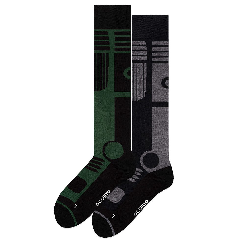 OCCULTO Skisocken Herren Skisocken 2er Pack (Modell: Felix) (2-Paar) von OCCULTO