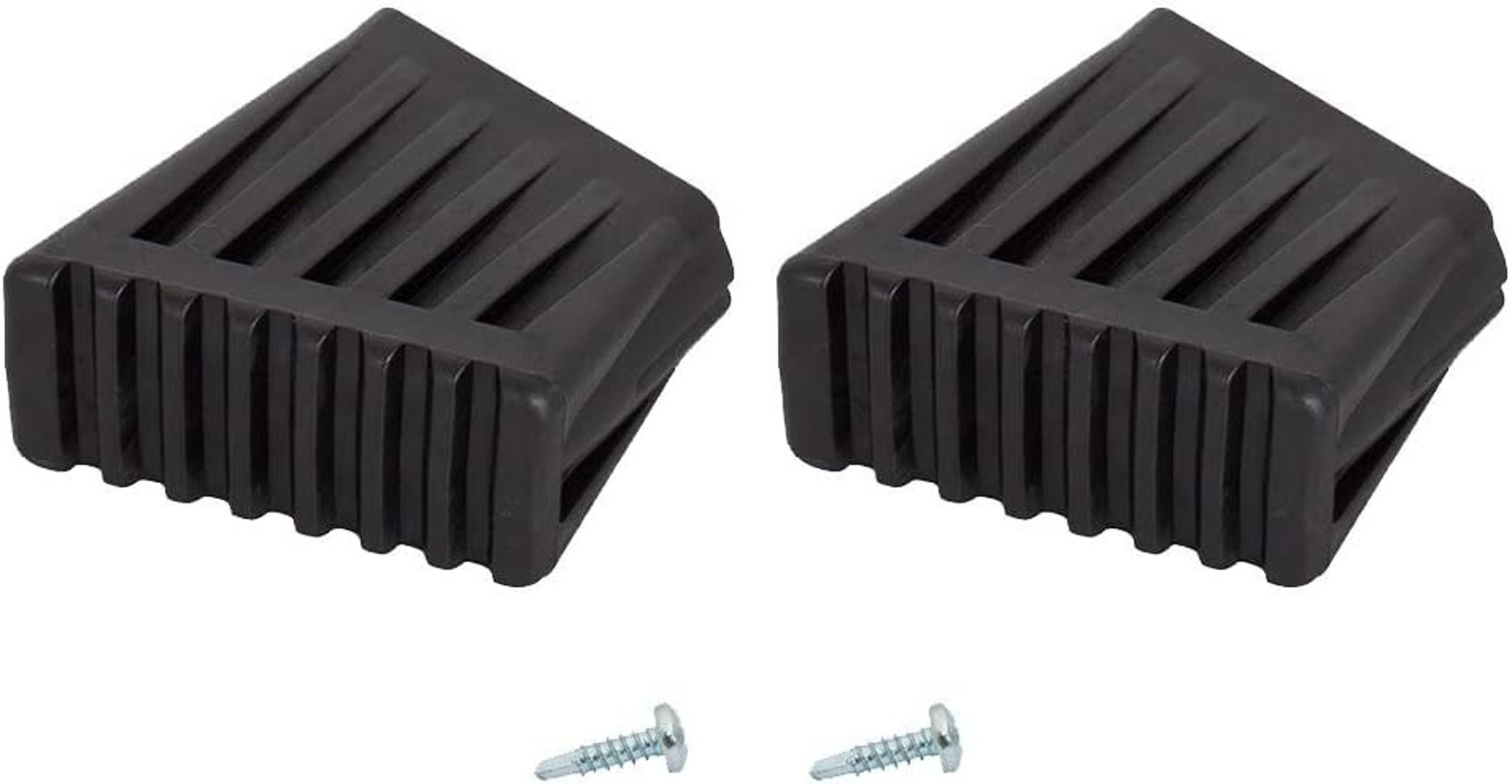 KRAUSE Vielzweckleiter 1 Paar Fußkappen (2 Stück) 40x20mm schwarz Monto Krause 212528