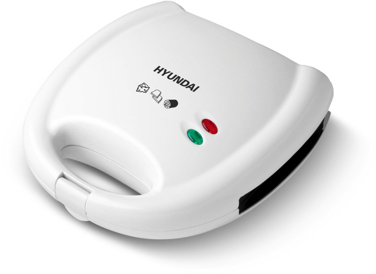 Hyundai 3-in-1-Sandwichmaker SM627, 700 W, austauschbare Sandwich/Waffel/Panini Platten, Lichtsignalisierung