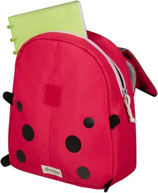 Samsonite Kinderrucksack Happy Sammies ECO, S, Ladybug Lally, Kindergartenrucksack Kinderfreizeitrucksack Kinder-Backpack