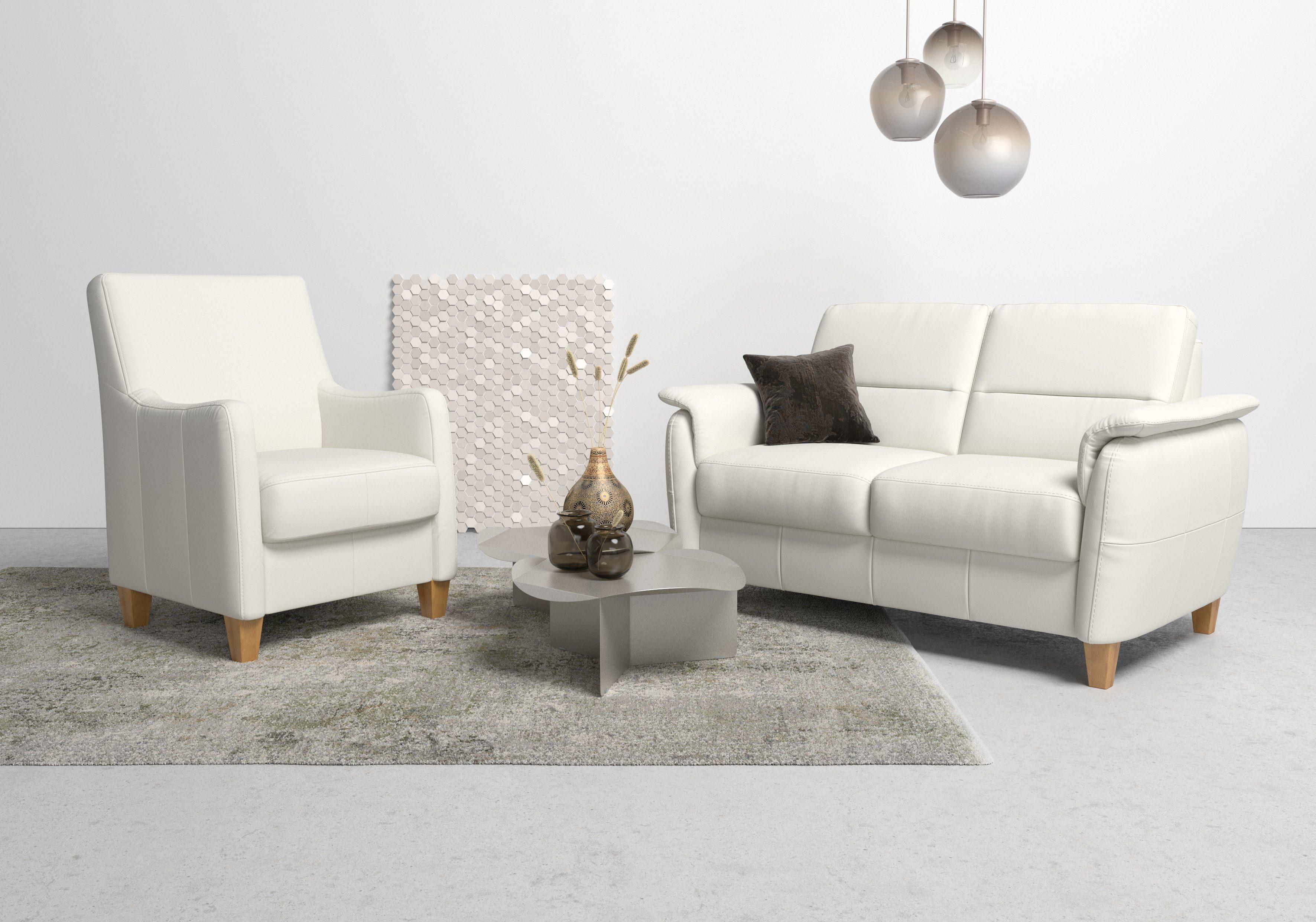 Home affaire Sessel Palmera, B: 70 cm, mit Federkern