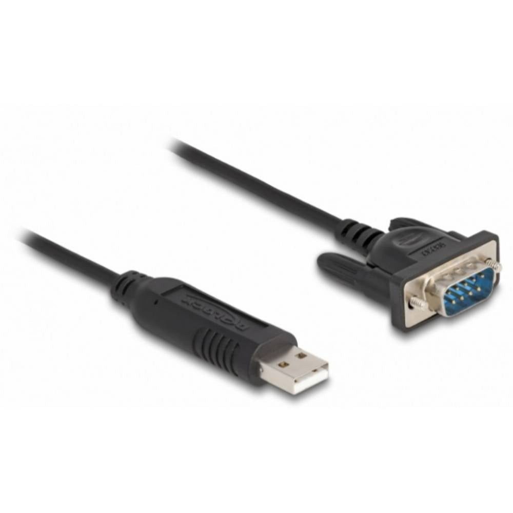 Delock USB 2 zu Seriell RS-232 Adapter mit kompaktem 66461 USB-Kabel