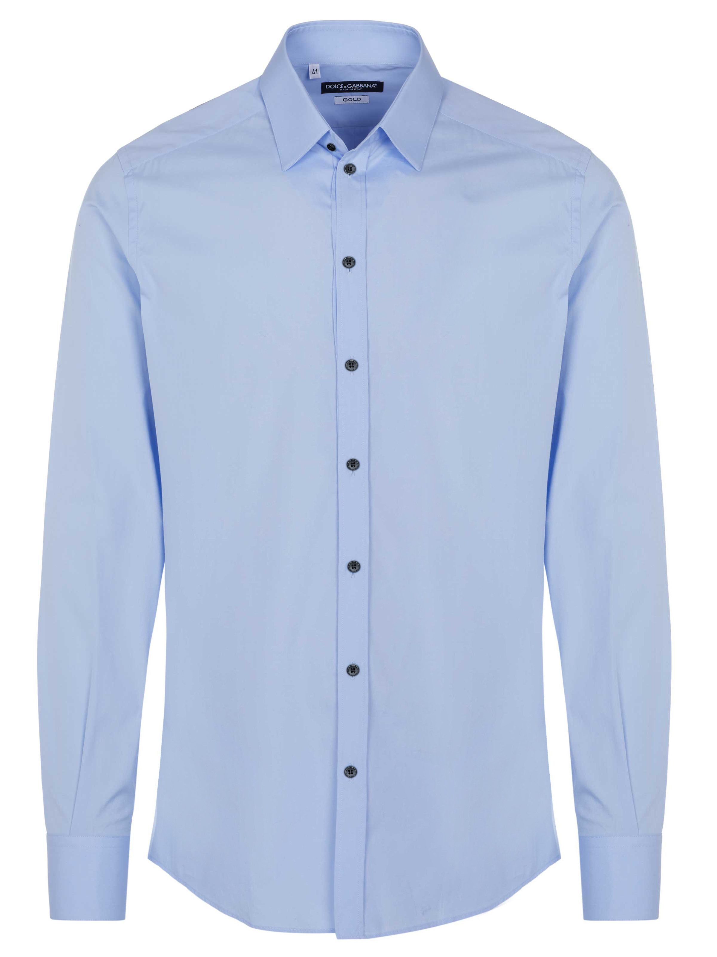 DOLCE & GABBANA Langarmhemd Dolce & Gabbana GOLD Hemd schwarz