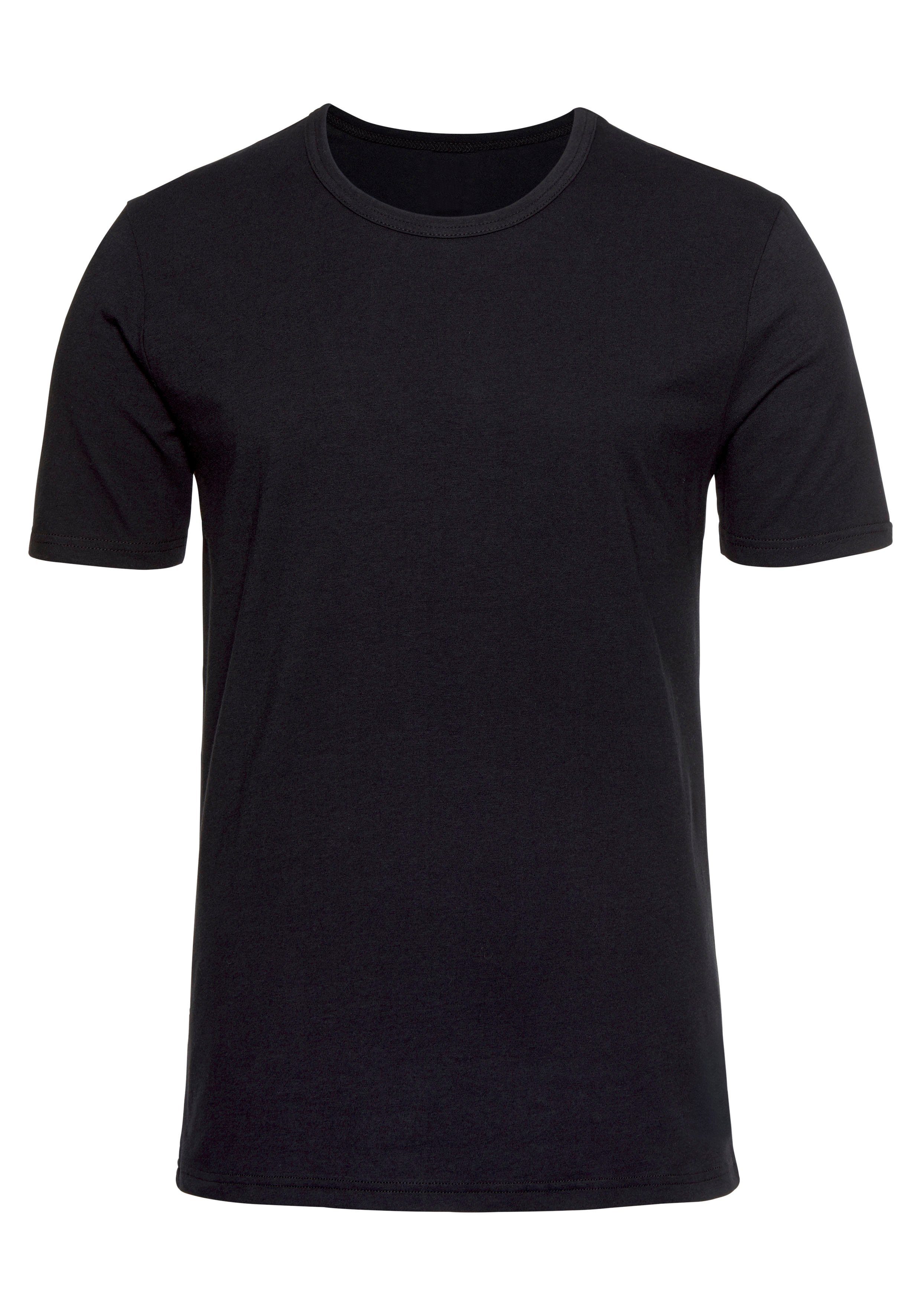 H.I.S T-Shirt (2er-Pack) mit Rundhalsausschnitt perfekt günstig online kaufen