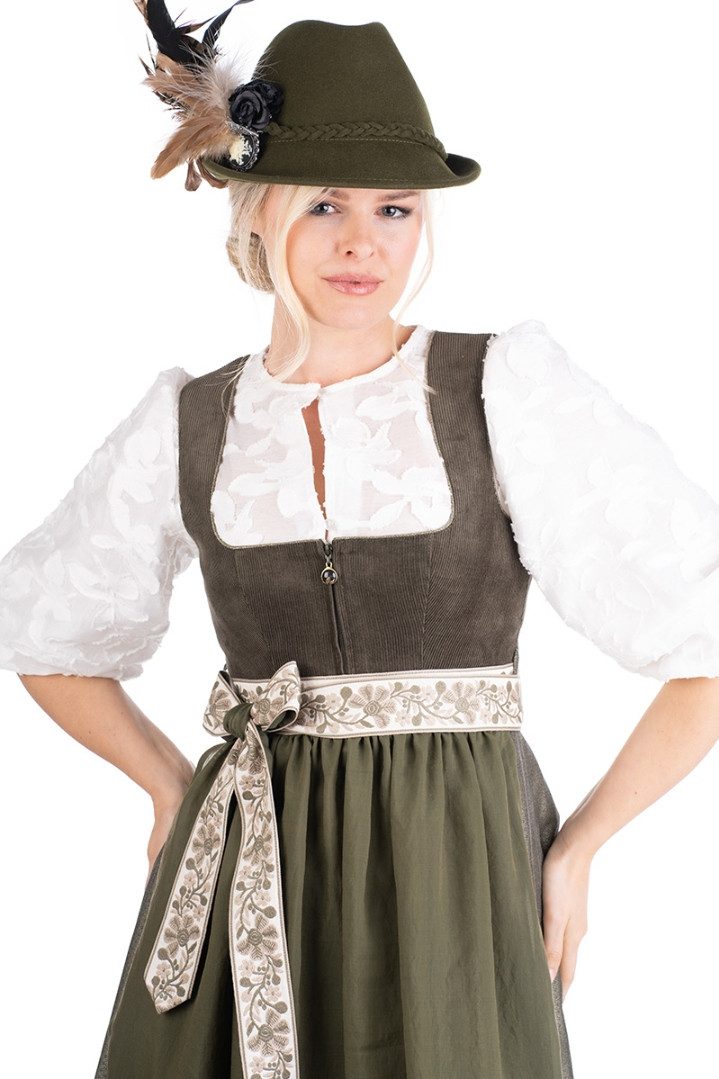MarJo Dirndl Cord Dirndl 2tlg. - FREUDENSEE - agave