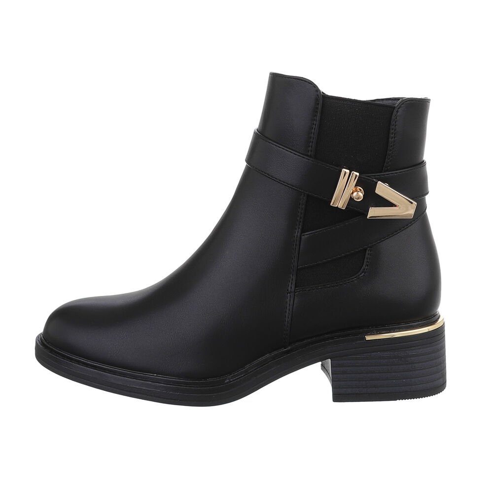 Ital-Design Damen Freizeit Stiefelette (84206711) Blockabsatz günstig online kaufen