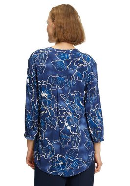 Cartoon Klassische Bluse mit Muster Aufgesteppte Bänder