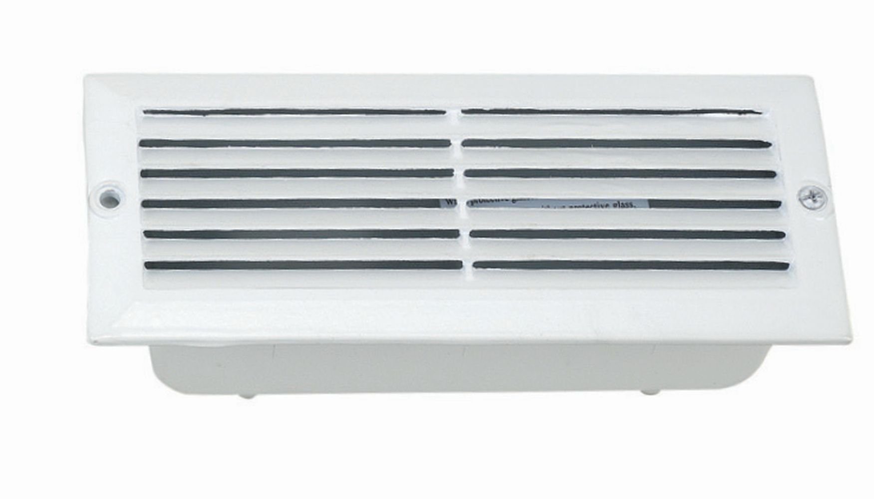 Licht-Erlebnisse Einbauleuchte MIDO, ohne Leuchtmittel, Einbauleuchte außen Stoßgitter IP44 Aluminium E27 Weiß Terrasse