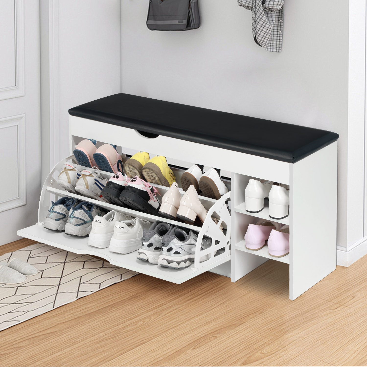 oyajia Schuhbank Schuhbank Sitzbank mit Stauraum, günstig online kaufen