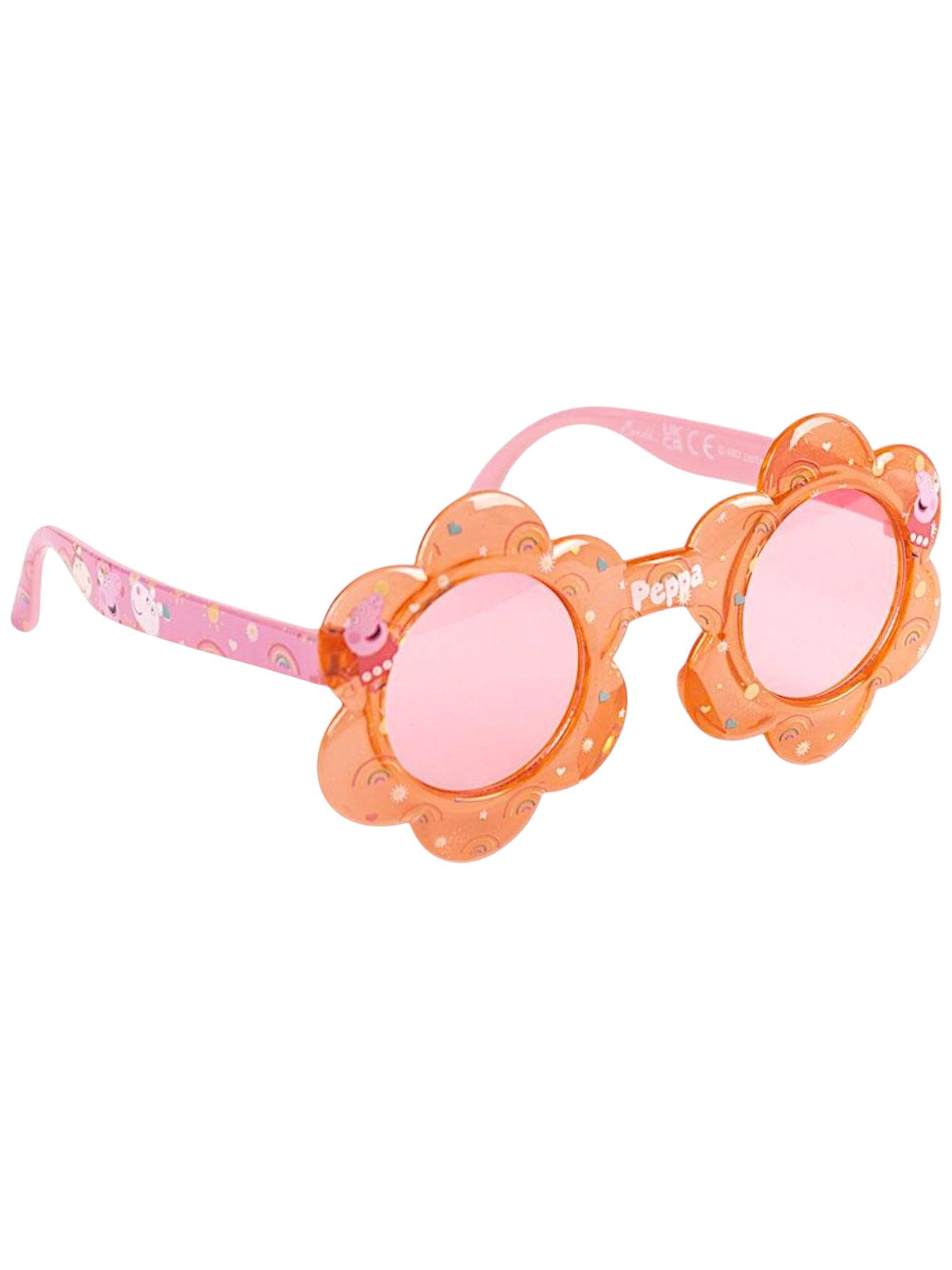 Cerdá Sonnenbrille Peppa Wutz Brille in Blumenform mit 100% UV Schutz