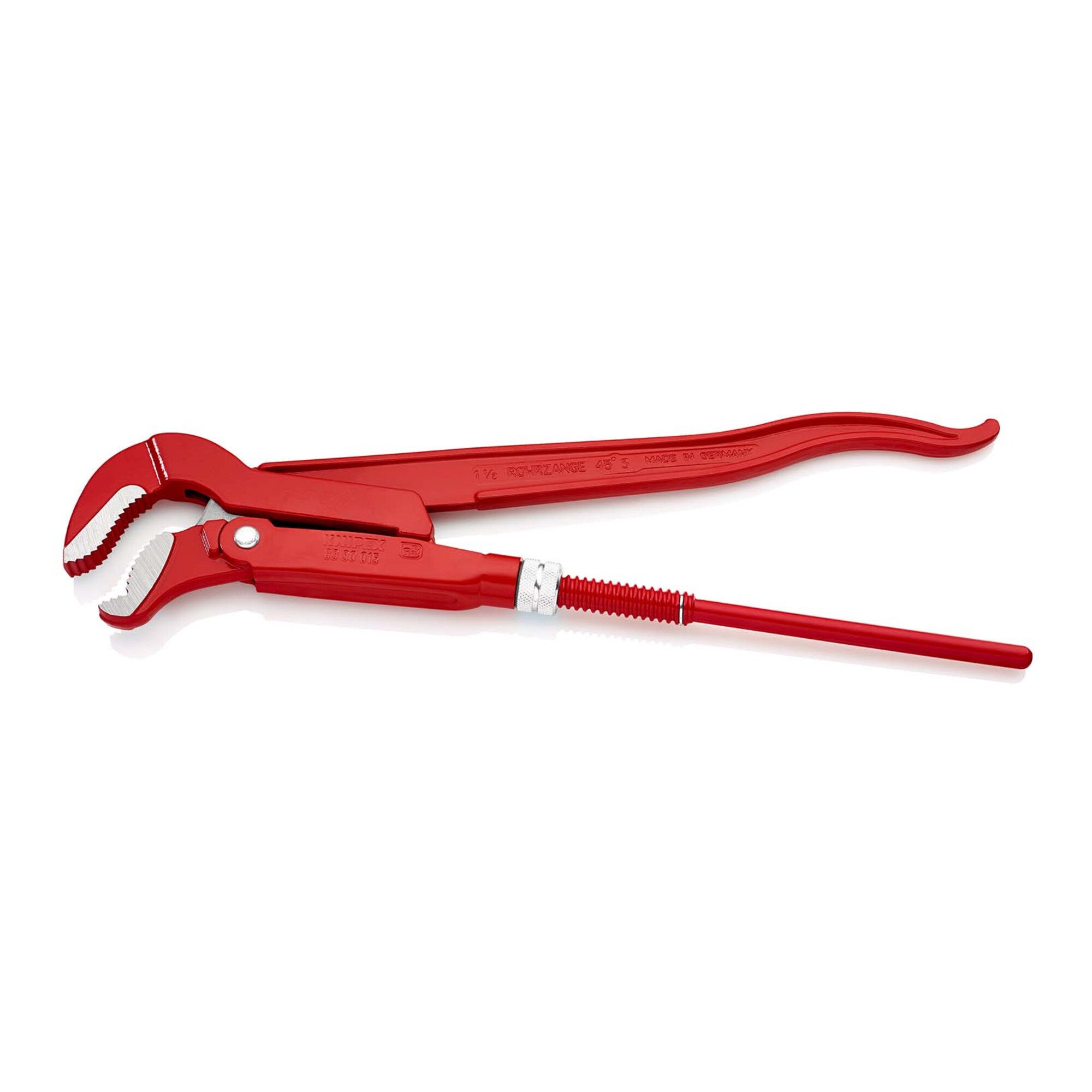 Knipex Rohrzange KNIPEX 83 30 015 Rohrzange S-Maul rot pulverbeschichtet 420 mm