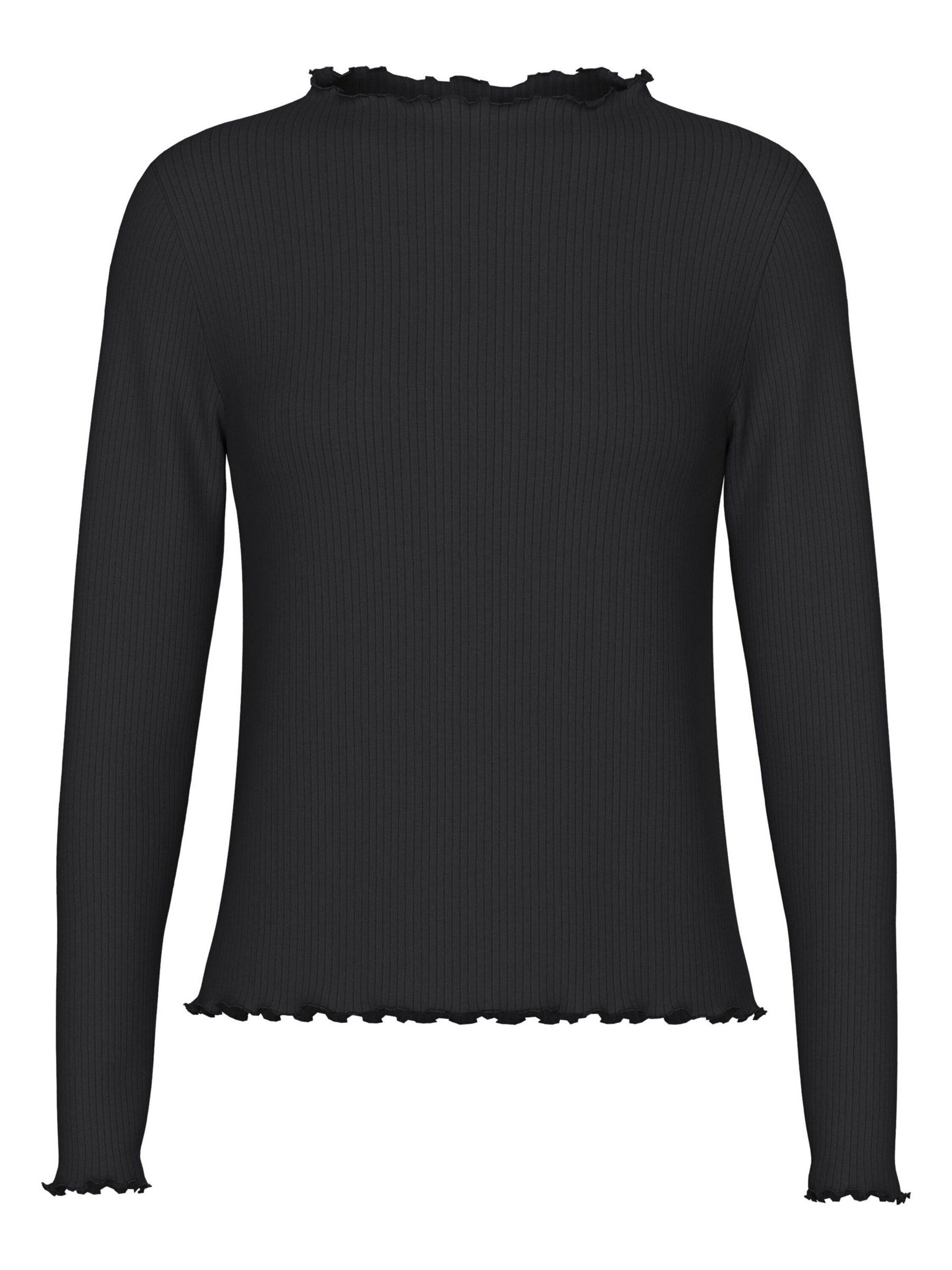 pieces Langarmshirt PCNicca (1-tlg) Rüschen günstig online kaufen