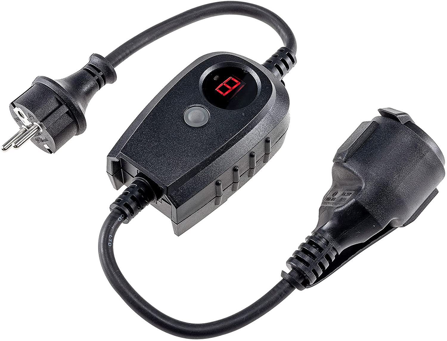 ChiliTec Zeitschaltuhr ChiliTec Steckdose mit Dämmerungssensor IP44 Aussen 230V Dämmerungssch