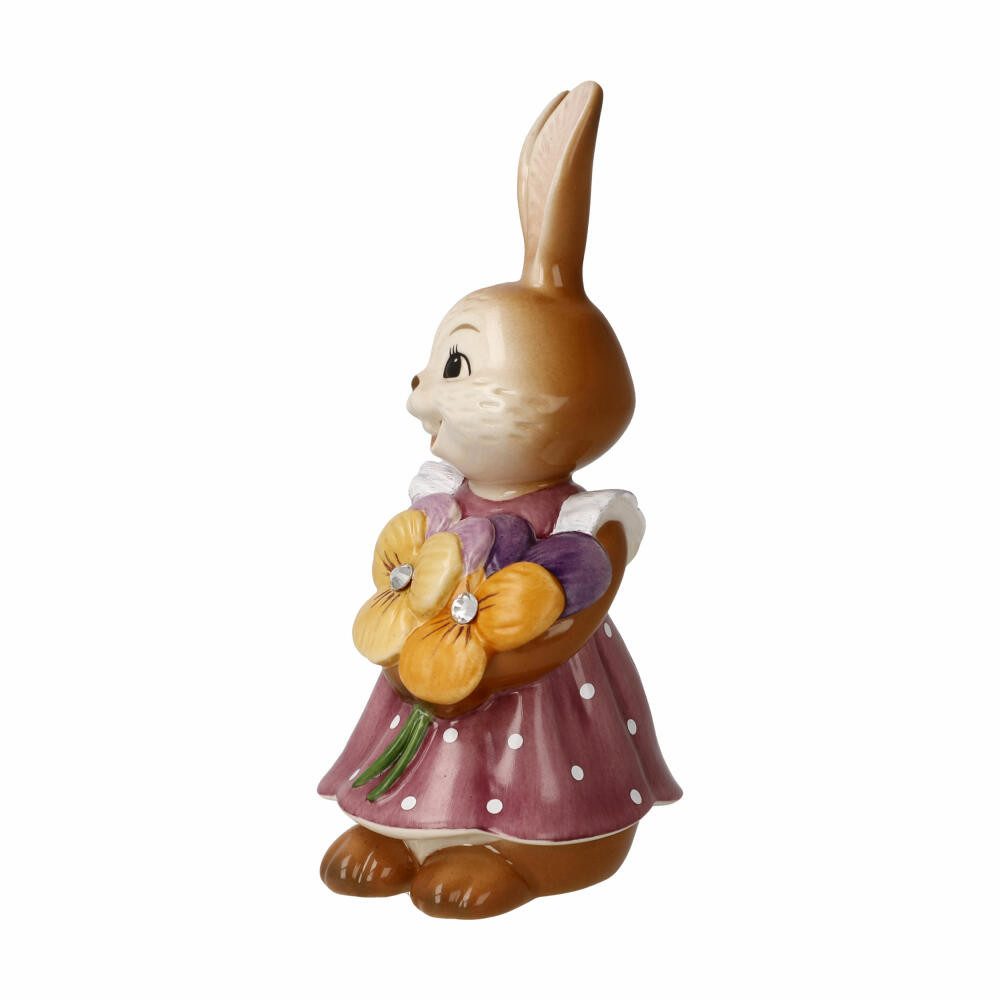 Goebel Osterhase Hasenmädchen Blumen sind das Lächeln der Erde!