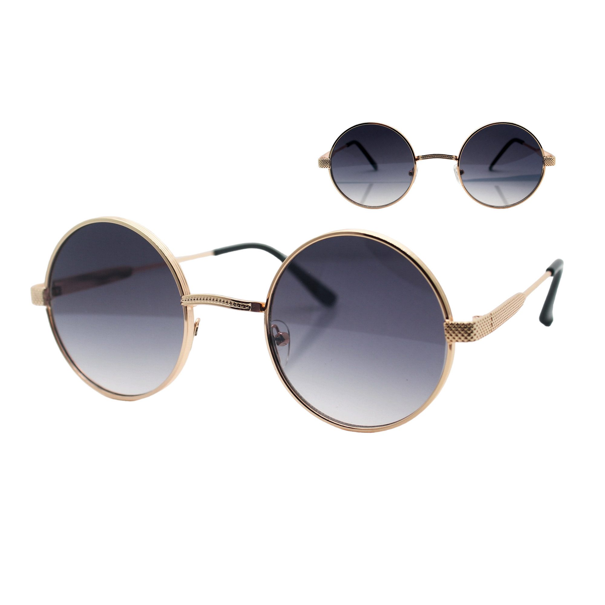 Vaccari-design Sonnenbrille (1x Runde Hippie Festival günstig online kaufen