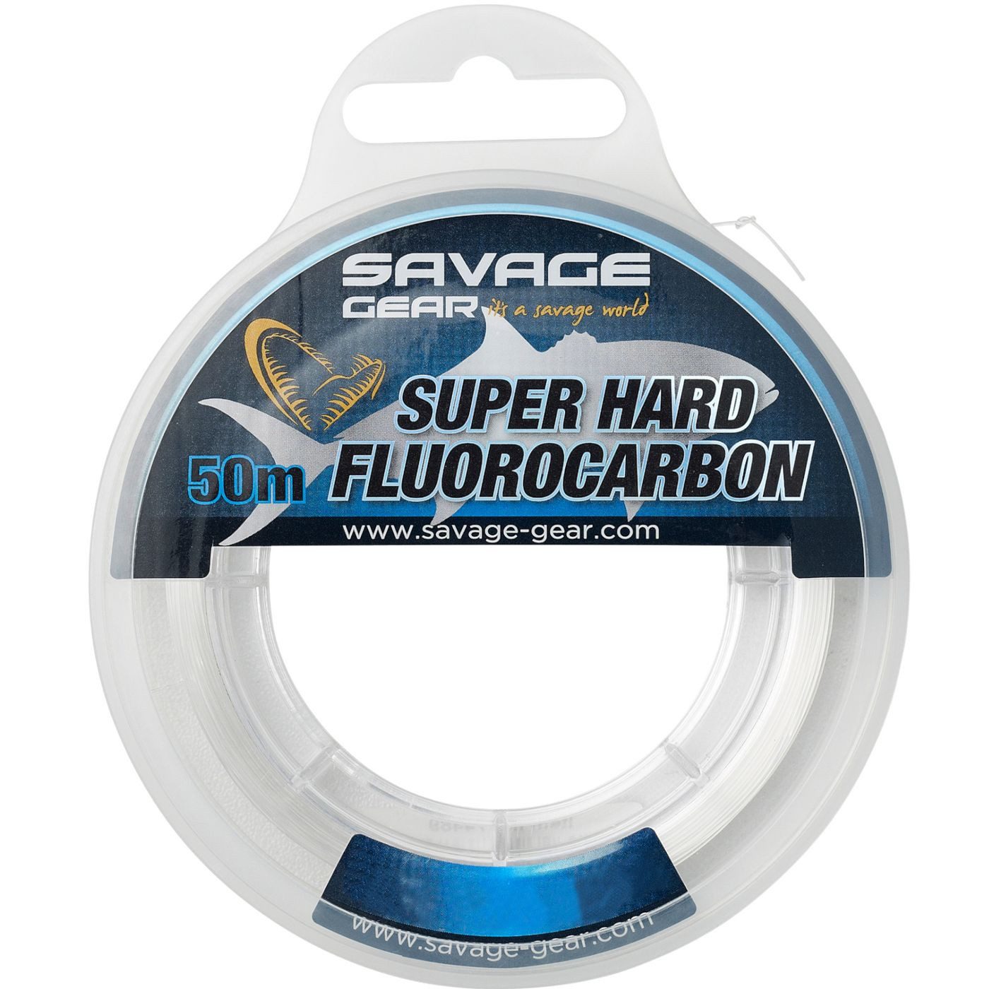 Vorfachschnur Savage Gear 0,68mm 22,4kg Super Hard Fluorocarbon 50m