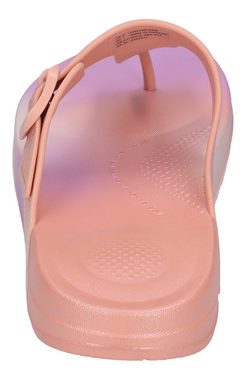 Fitflop iQUSHION IRIDESCENT ADJ BUCKLE Zehentrenner urban white