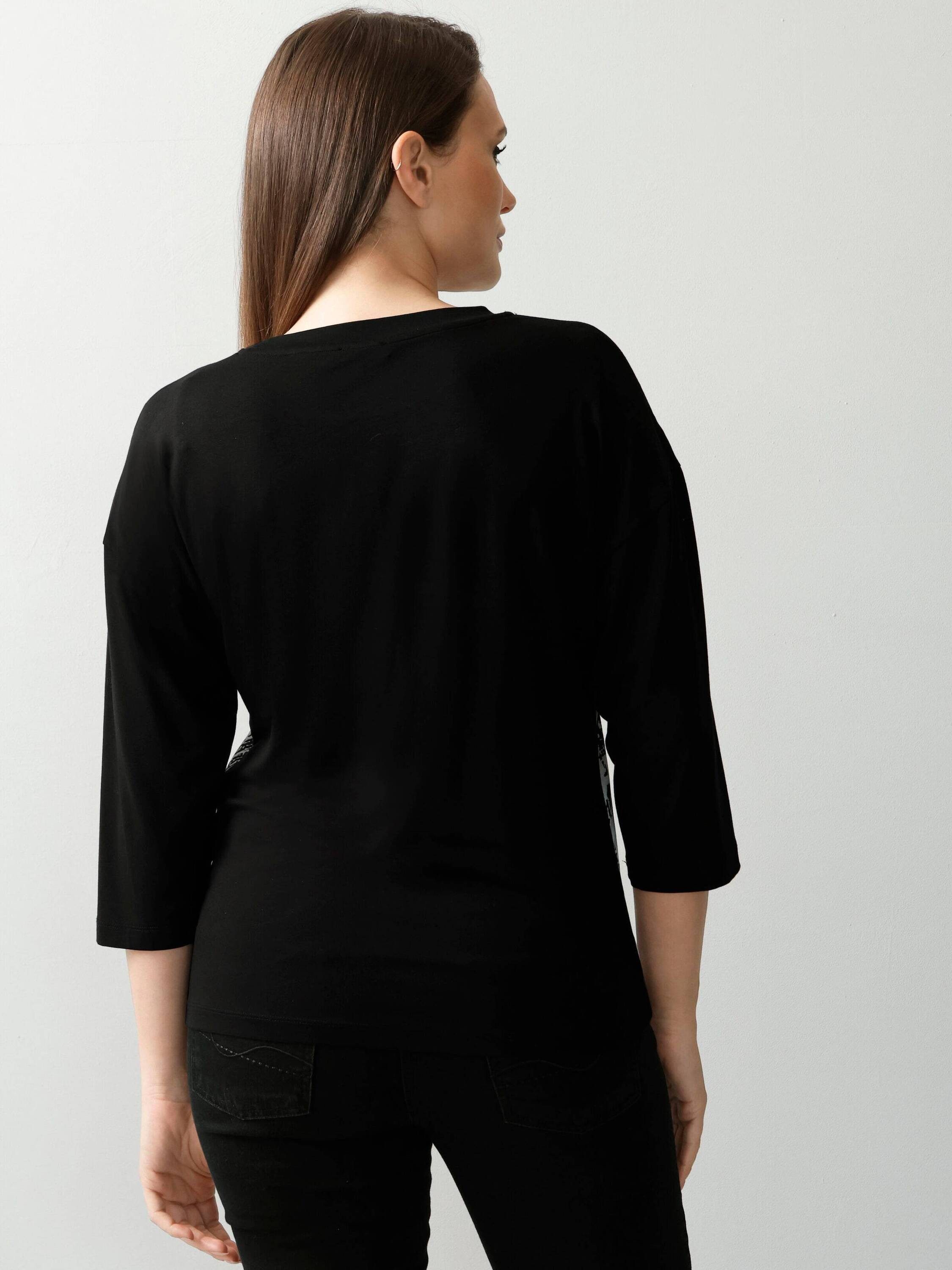 Alba Moda 3/4-Arm-Shirt Shirt mit platziertem Druck