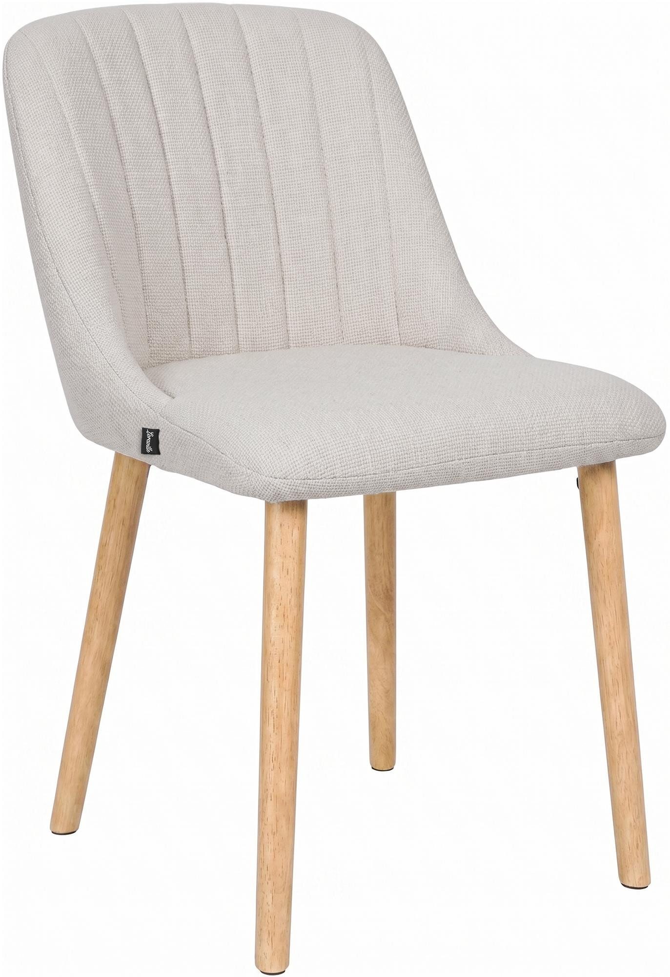 CLP Esszimmerstuhl Arie (1er), Stoffbezug, bis 150 kg, mit Lehne