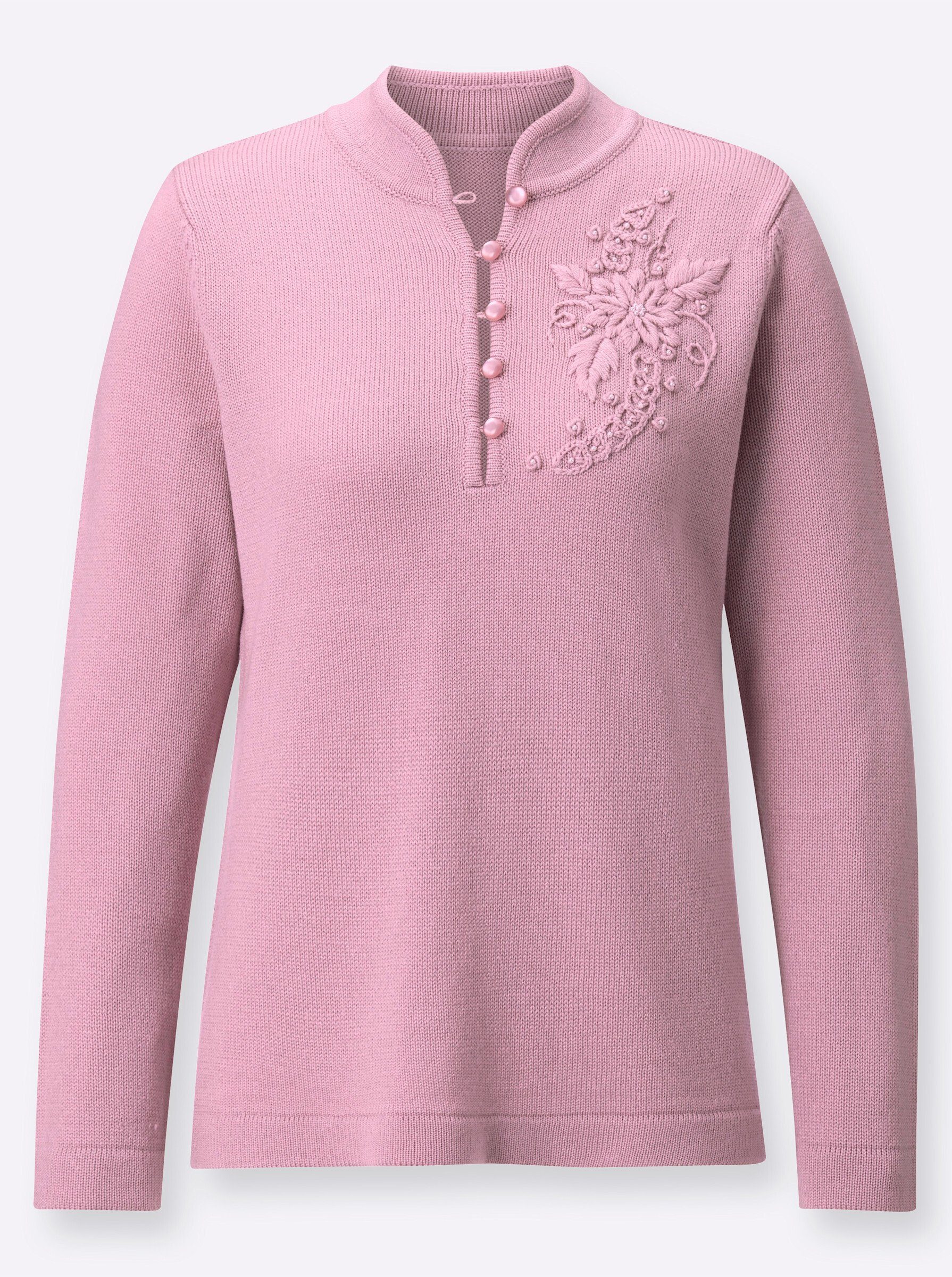 Witt Strickpullover Stehkragenpullover .