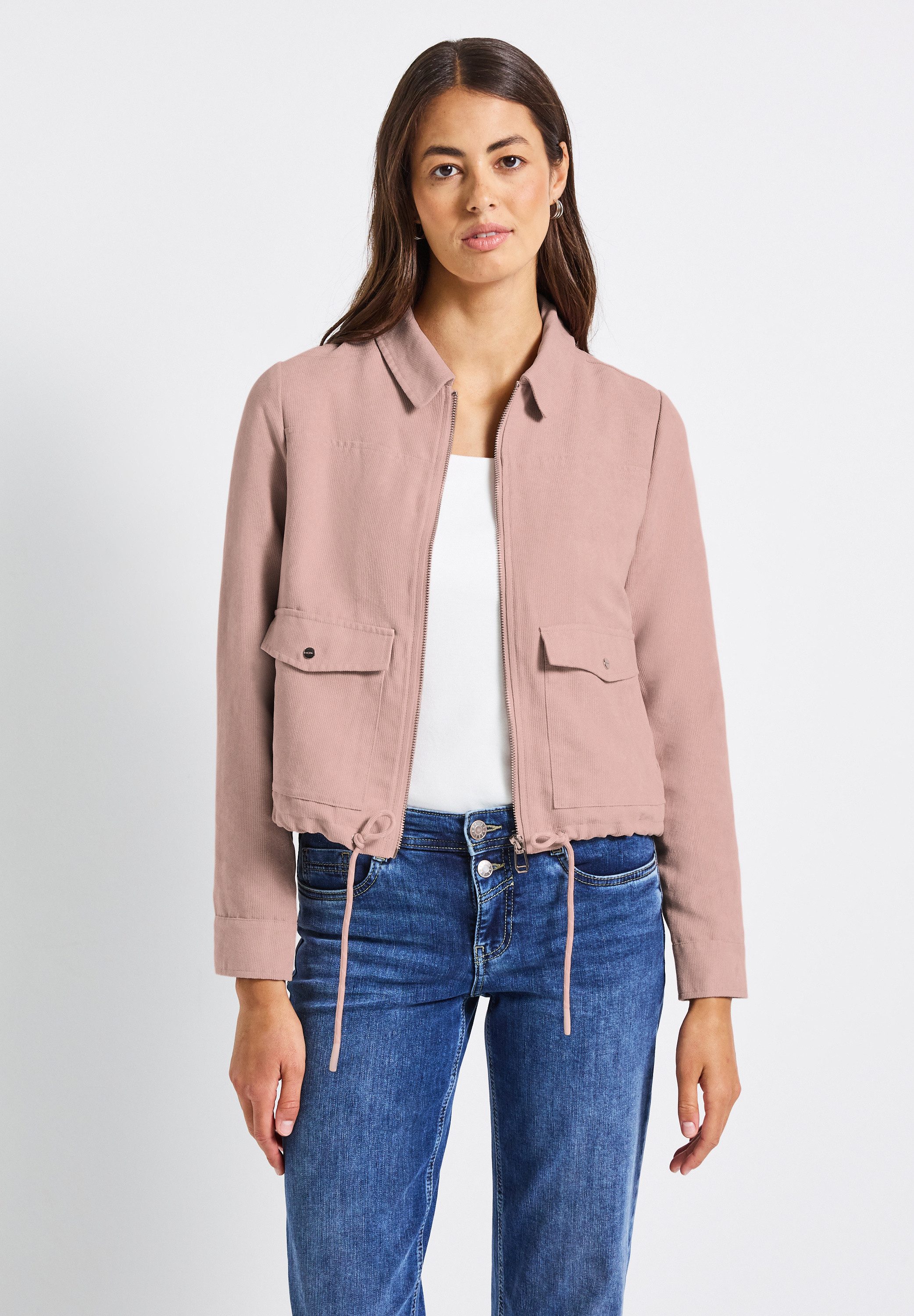 STREET ONE Kurzjacke in Cord-Optik günstig online kaufen