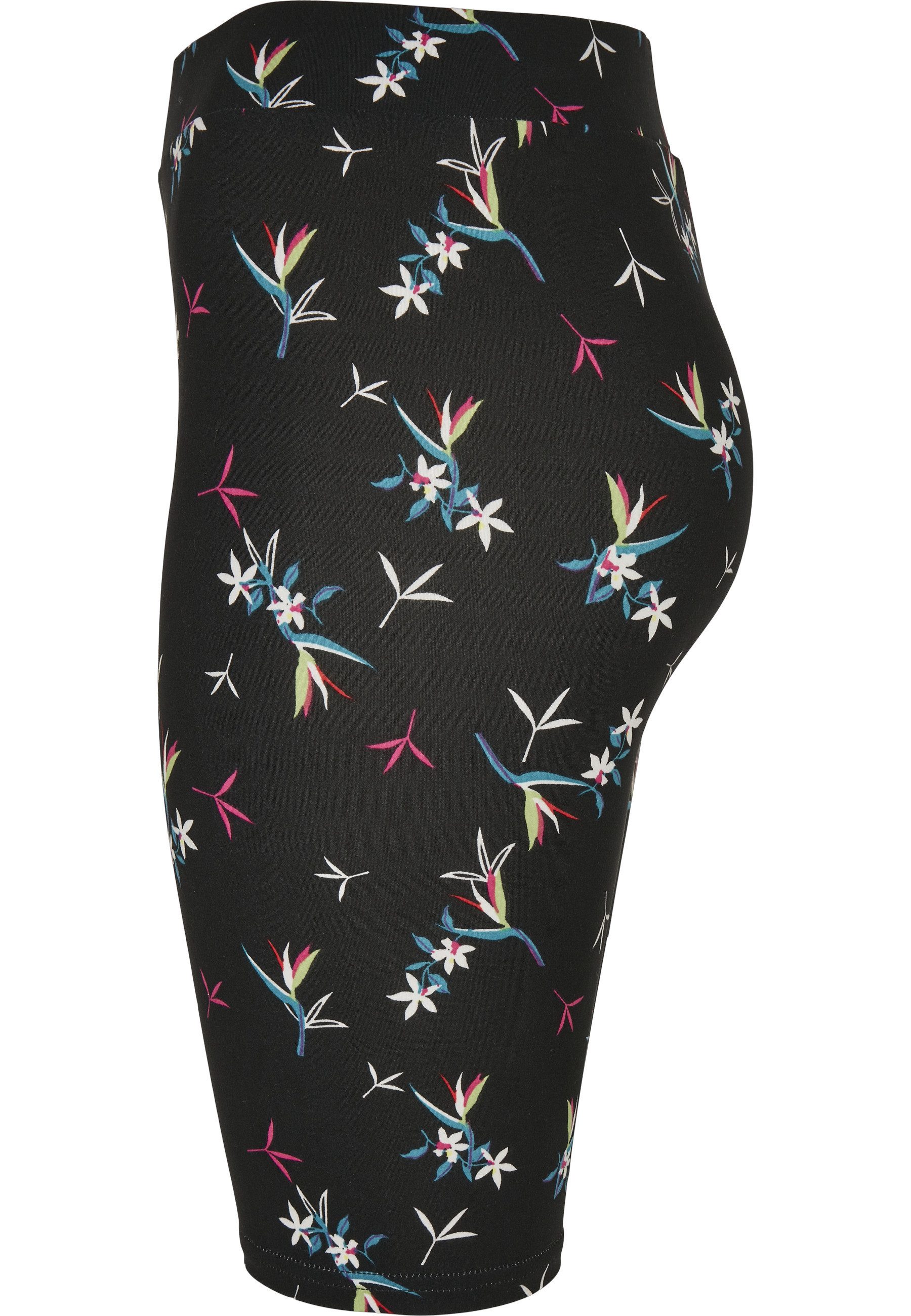 URBAN CLASSICS Fahrradhose Urban Classics Damen Ladies Soft AOP Cycle Shorts (1-tlg)