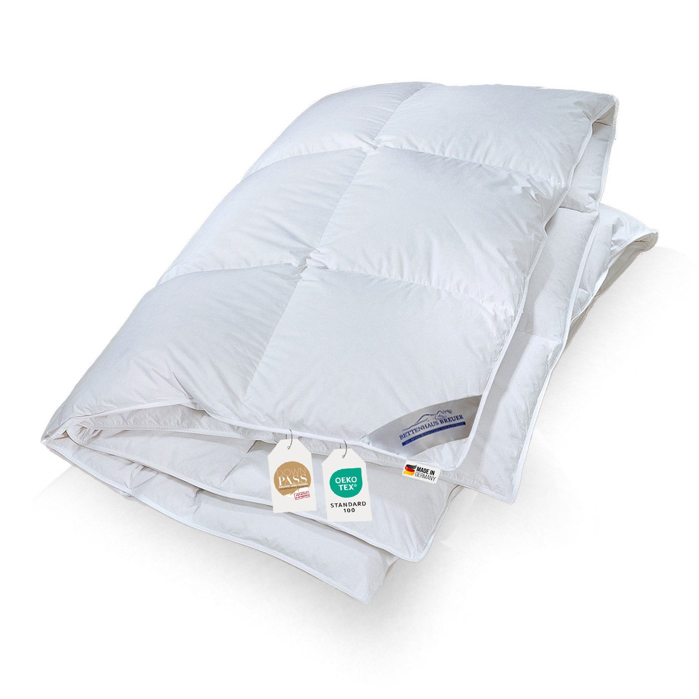 Bettenhaus Breuer Daunenbettdecke Daunendecke warme premium Daunen Bettdeck günstig online kaufen