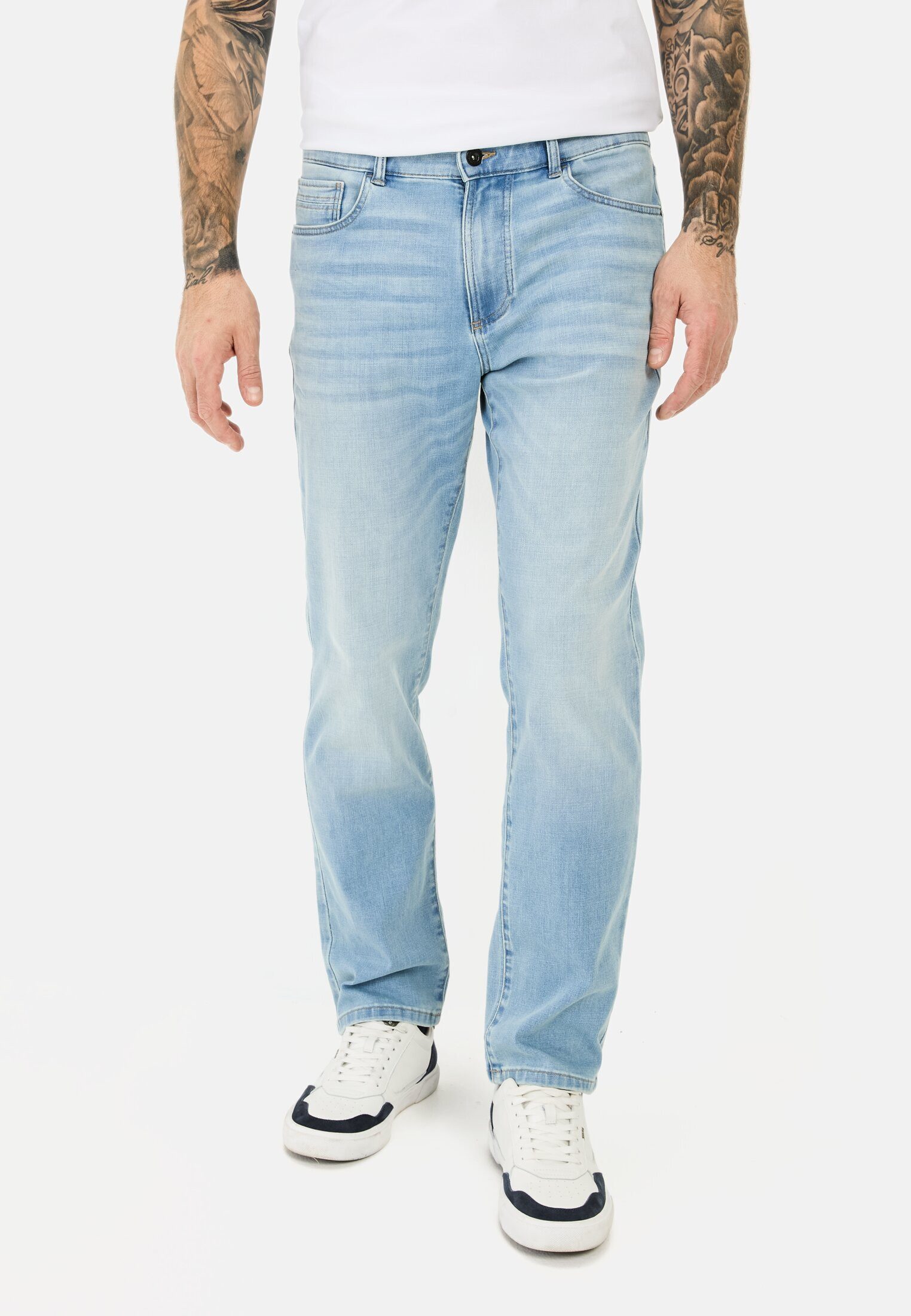 camel active 5-Pocket-Jeans in Relaxed Fit günstig online kaufen