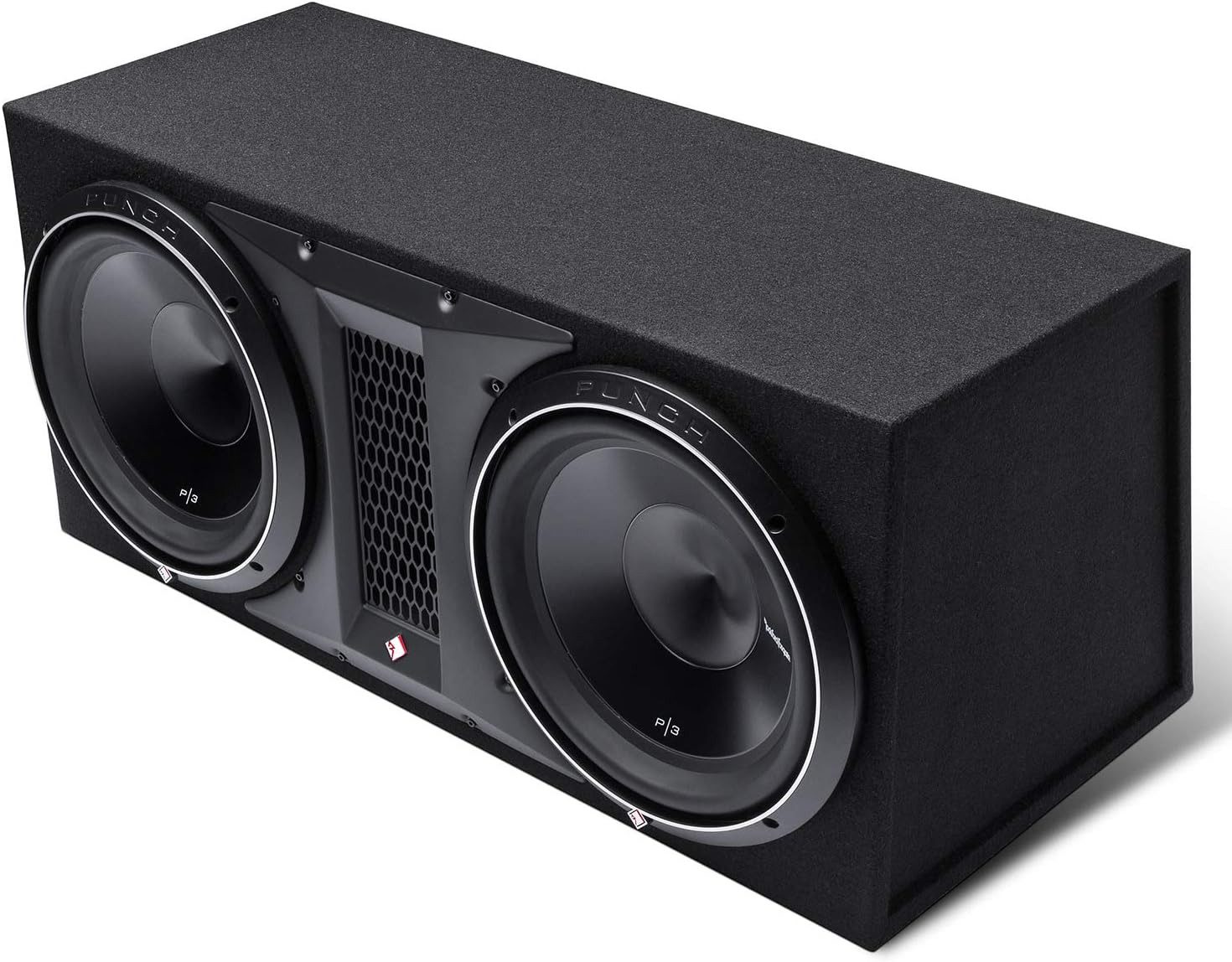 Rockford Fosgate Rockford Fosgate P3-2X12 PUNCH Gehäuse-Subwoofer 2 x 30 cm Auto-Subwoofer