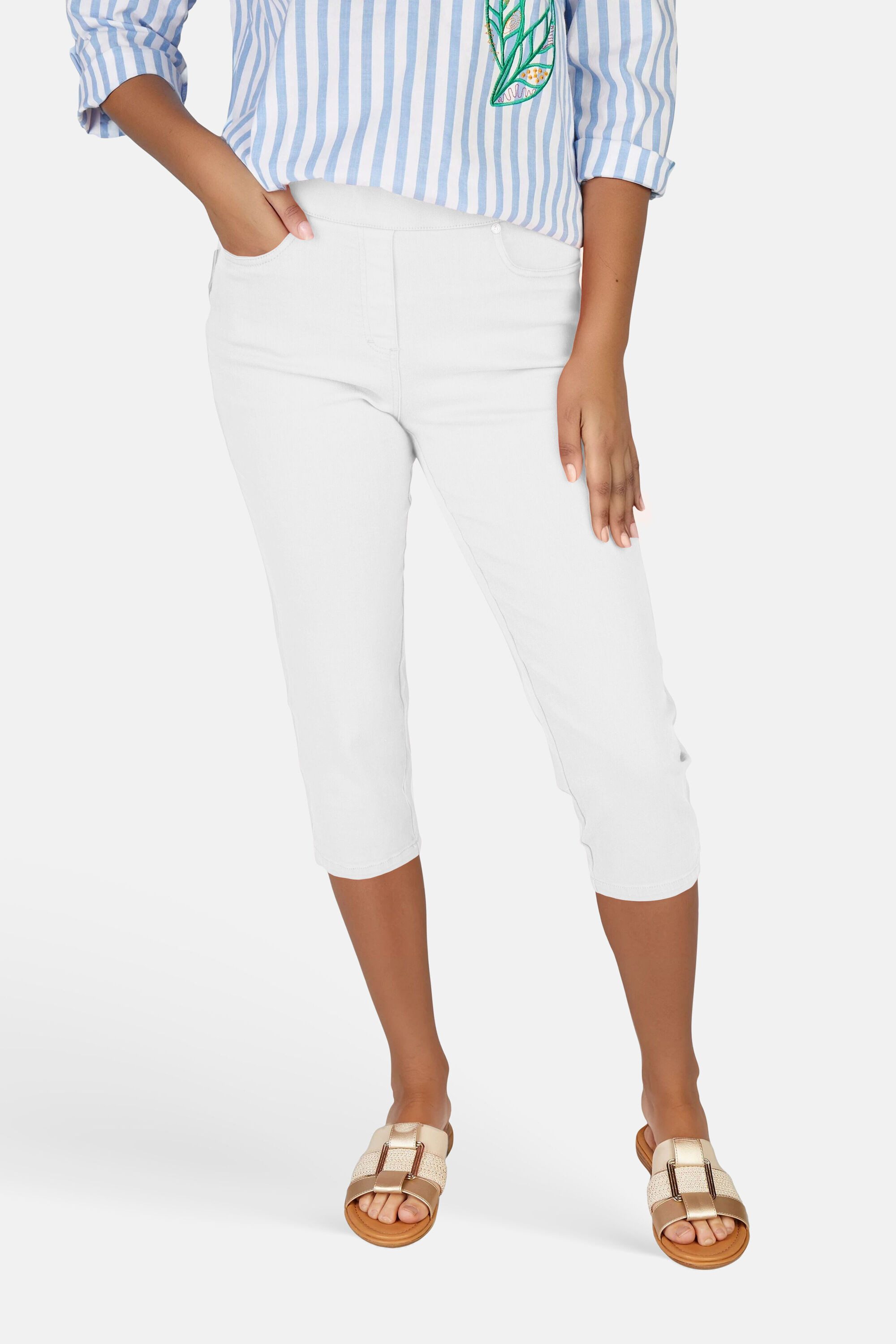 NAVIGAZIONE Caprijeans elastischer Bund