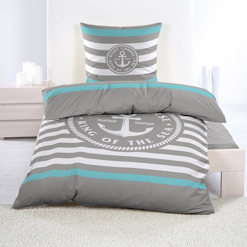 Casa Colori Bettwäsche Renforce Ganzjahres Bettgarnitur günstig online kaufen