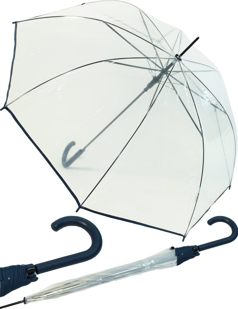 HAPPY RAIN Langregenschirm Transparentschirm durchsichtig mit günstig online kaufen