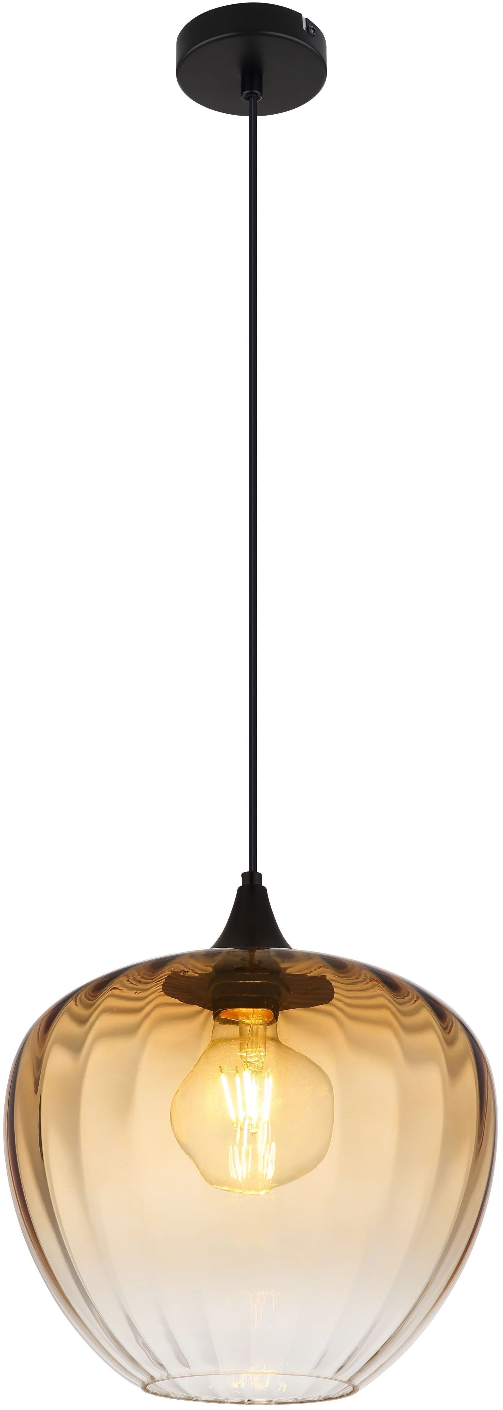 GLOBO LIGHTING Pendelleuchte SANDER, ohne Leuchtmittel, günstig online kaufen