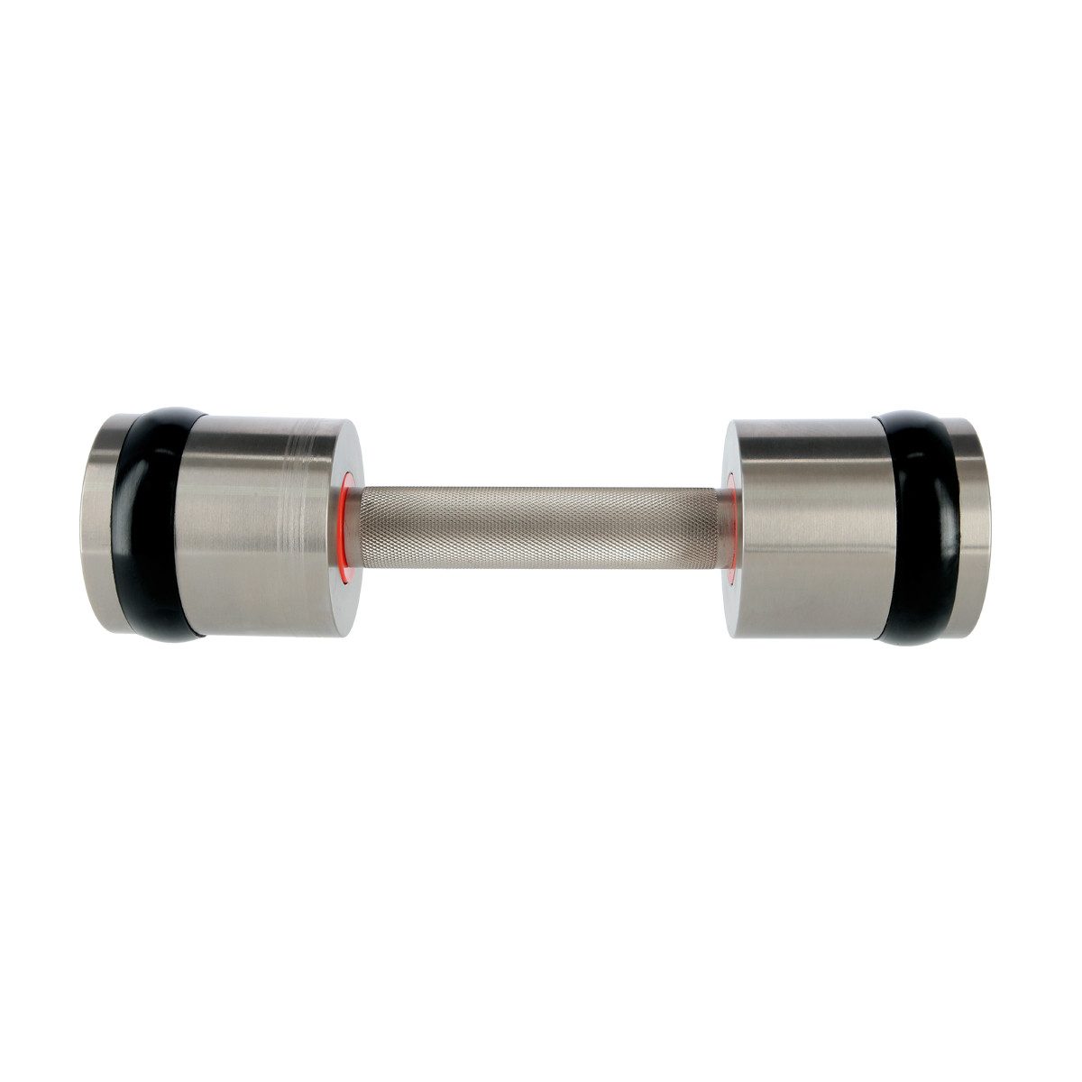HMS Premium Kurzhantel Kurzhantelpaar Fitnesshanteln Krafttraining, (Spar-Set, 30 cm lang verchromt), verchromt, gerändelter Griff, Silikonkappen