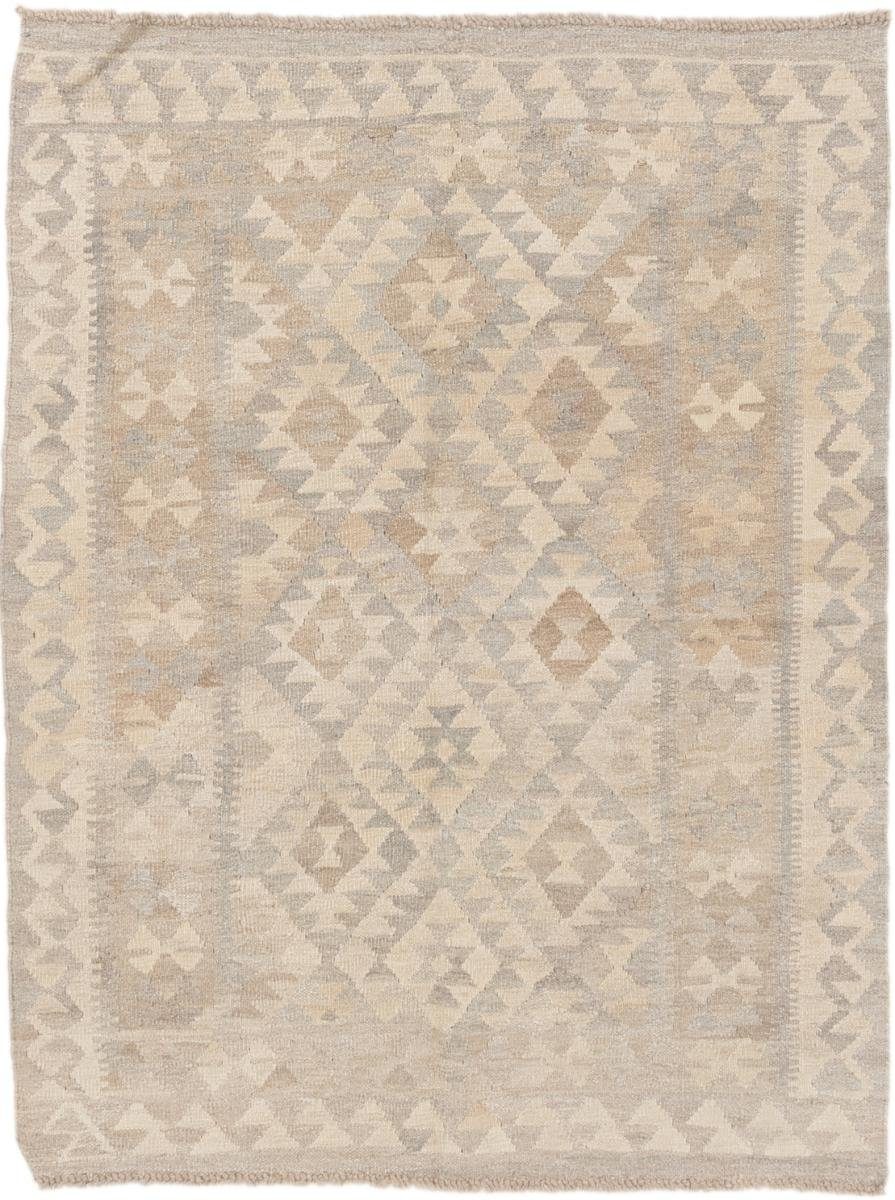 Nain Moderner Trading, mm Afghan Heritage Orientteppich, Höhe: rechteckig, 108x142 3 Kelim Handgewebter Orientteppich