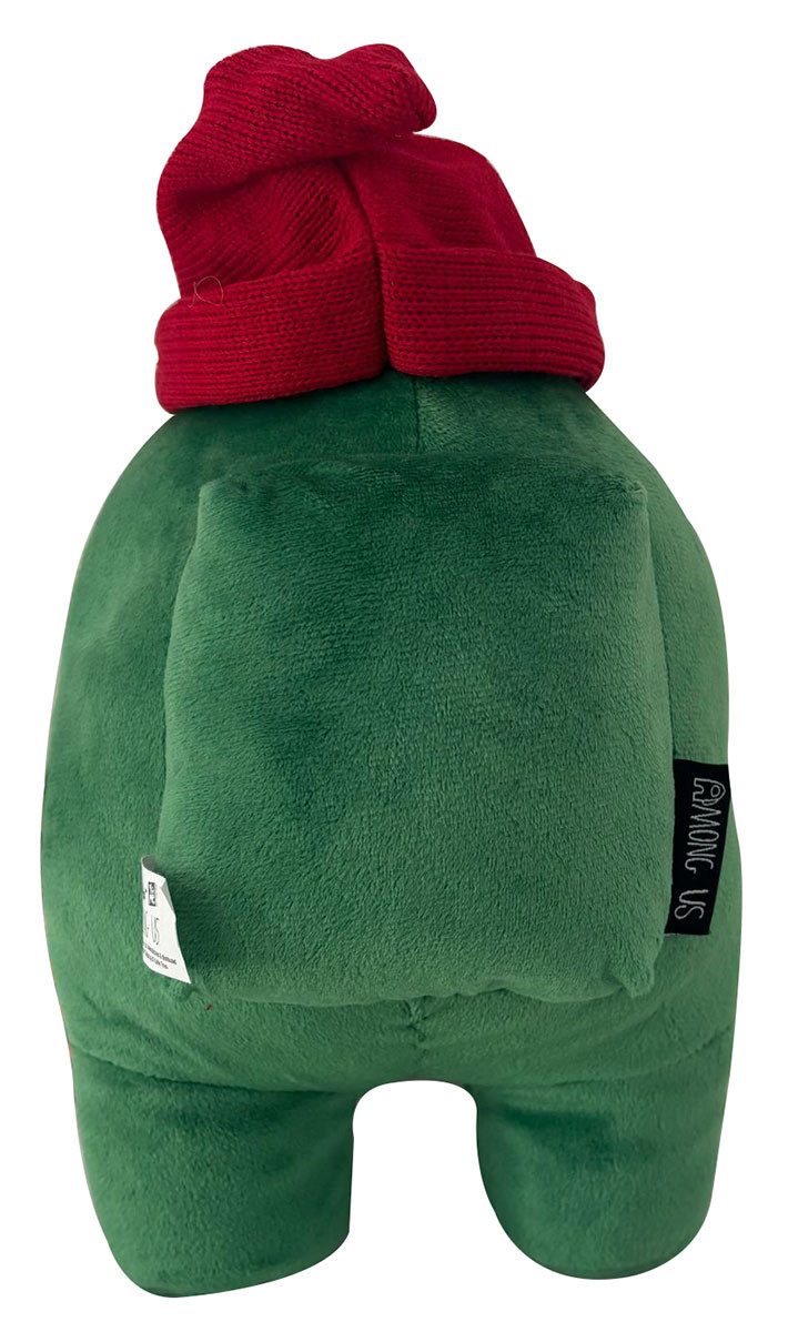 Among Us Plüschtier Offiziell – Grün Mit Roter Kappe, 30 Cm, Super Weich, Sammlerstück