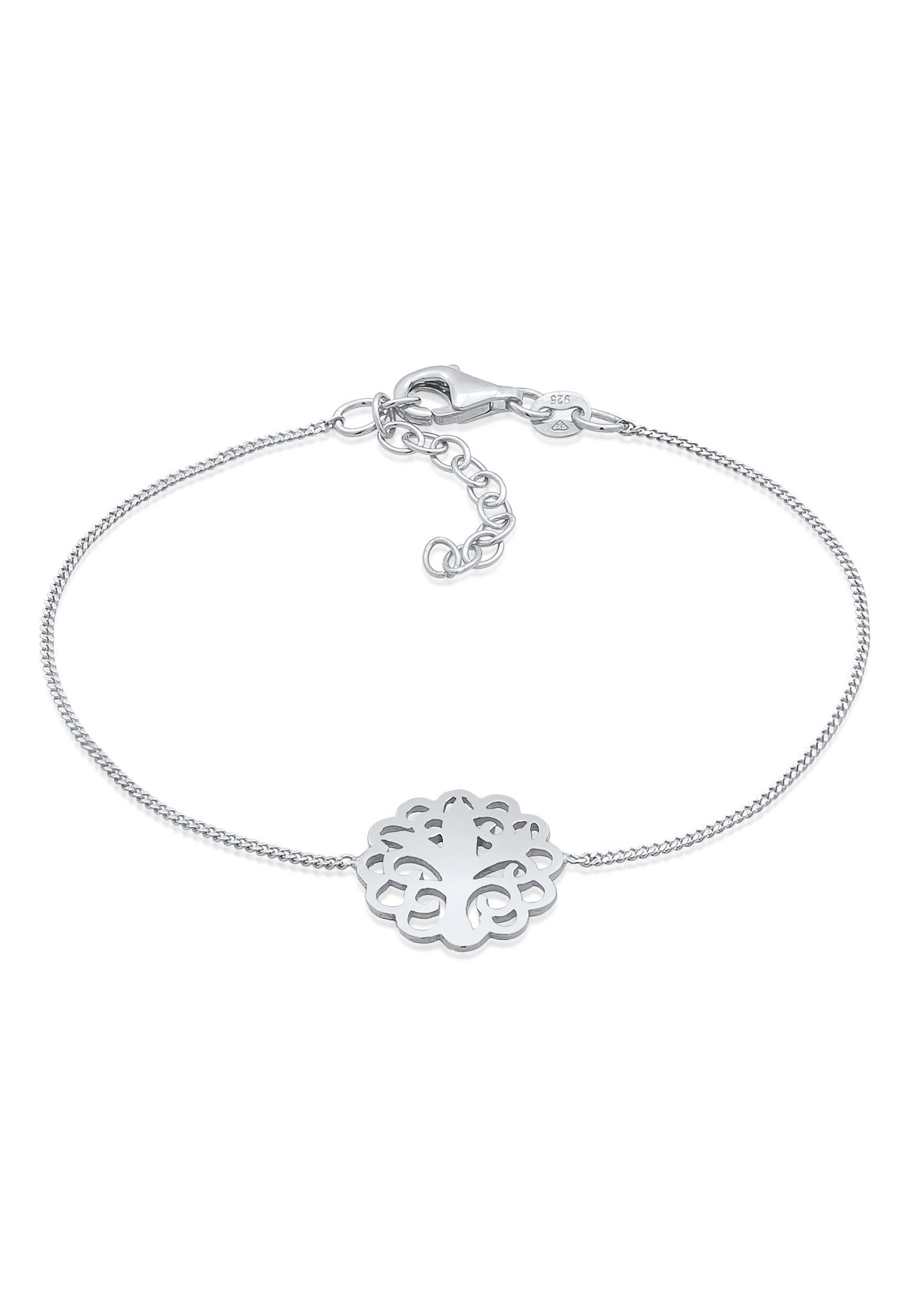 Elli Armband Ornament Symbol Floral Boho 925 Silber, Ornament