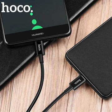 HOCO X23 Typ C Smartphone-Kabel, USB-C, USB-C (100 cm), Hochwertiges Aufladekabel für Apple, Samsung, Huawei, Xiaomi uvm.