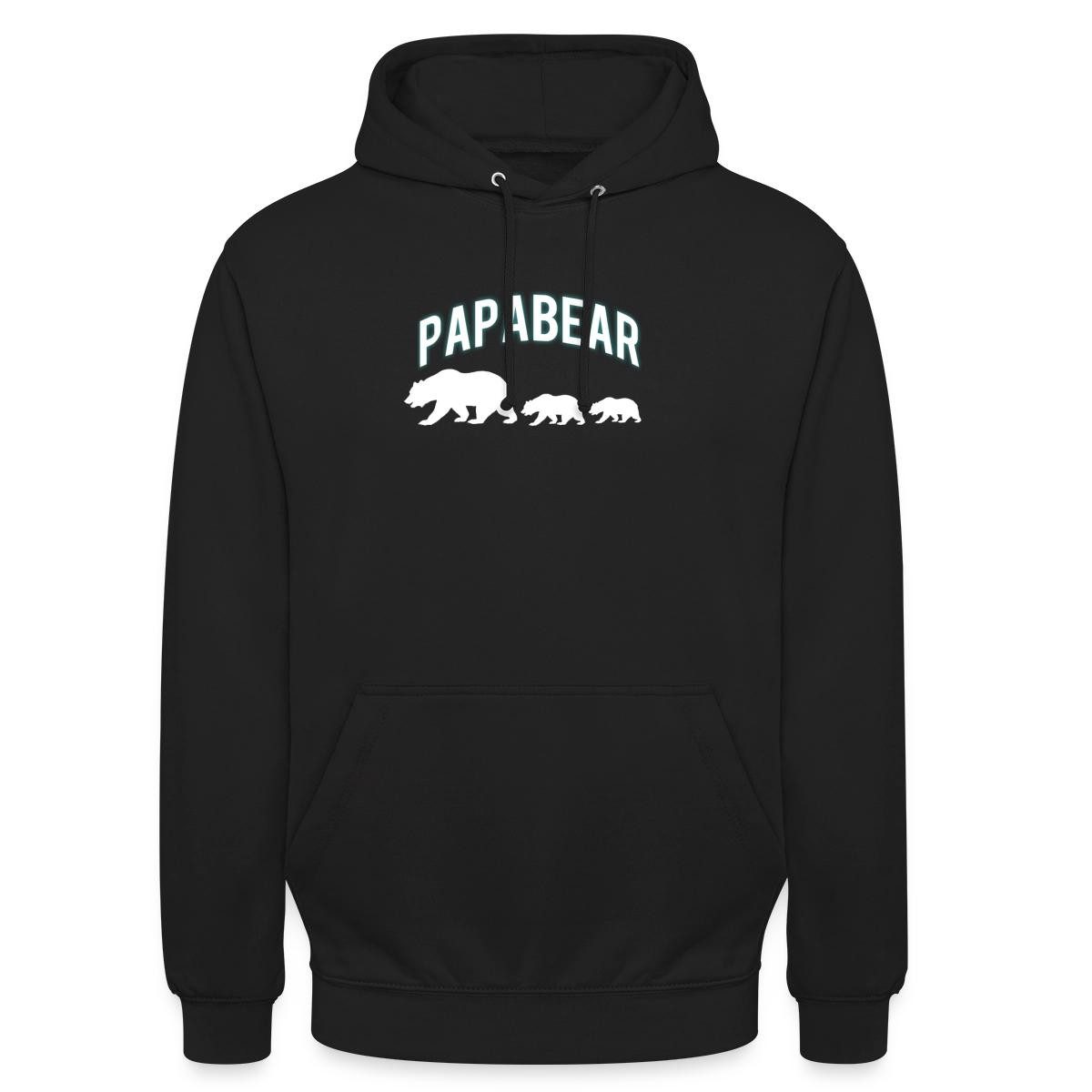 Hoodie Papabear Bärenfamilie Dad Unisex Hoodie