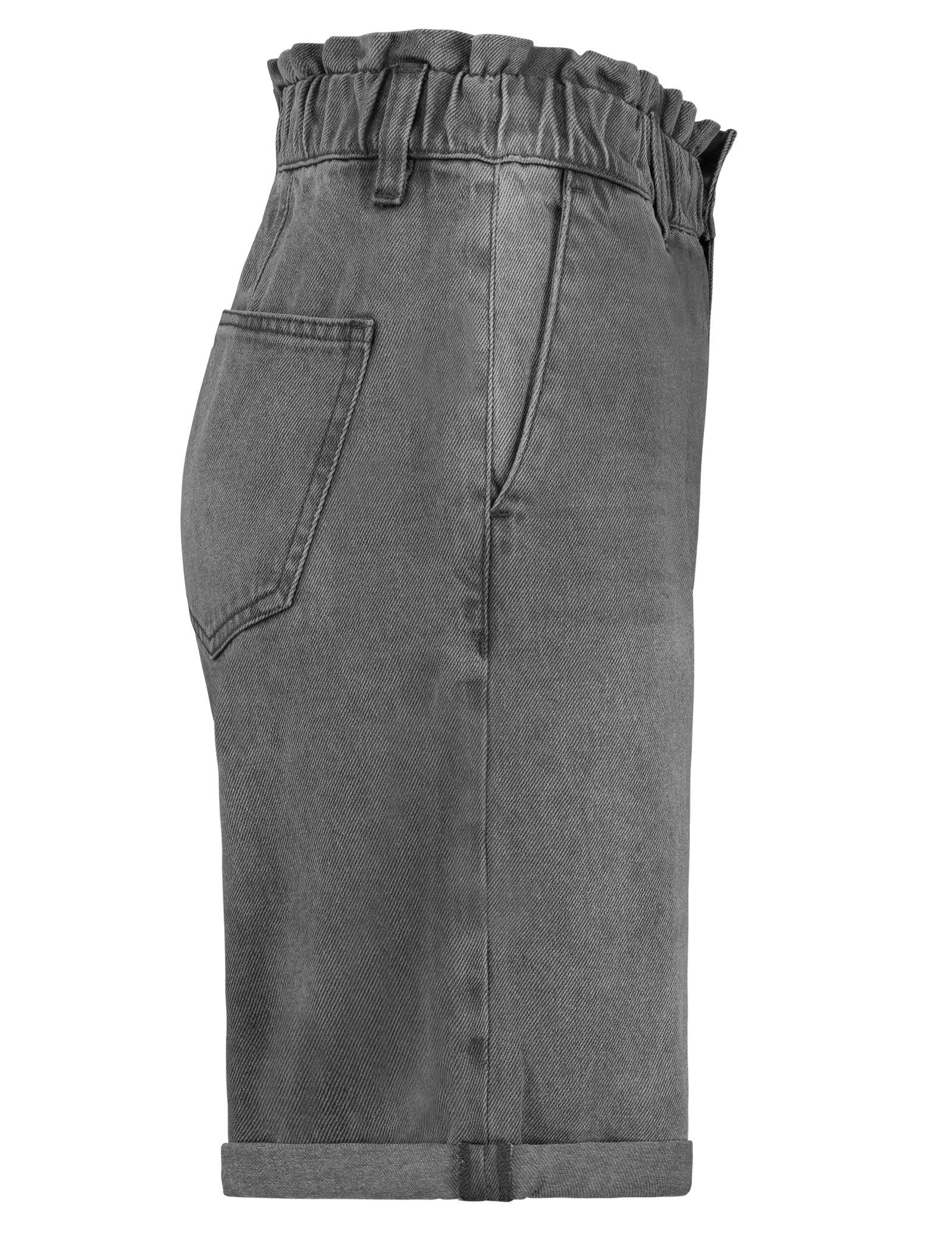 SUBLEVEL Shorts Damen Jeans Bermudas kurze Hose Baumwolle Sommer Stoff Denim Bermuda mit Stretchkomfort, mit Gürtel