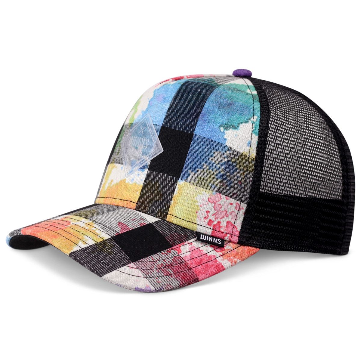 Trucker Cap Djinns Dirty Check HFT Cap / 6 Panel TrueFit