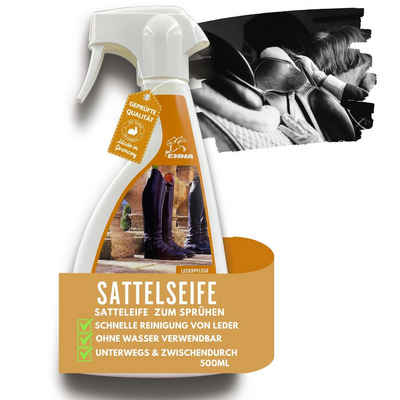 EMMA Eventing Sattelseife SADDLE SOAP LEDERSEIFE LEDERREINIGUNG REINIGT GLATTLEDER Lederreiniger (1X500 ml 500ml)