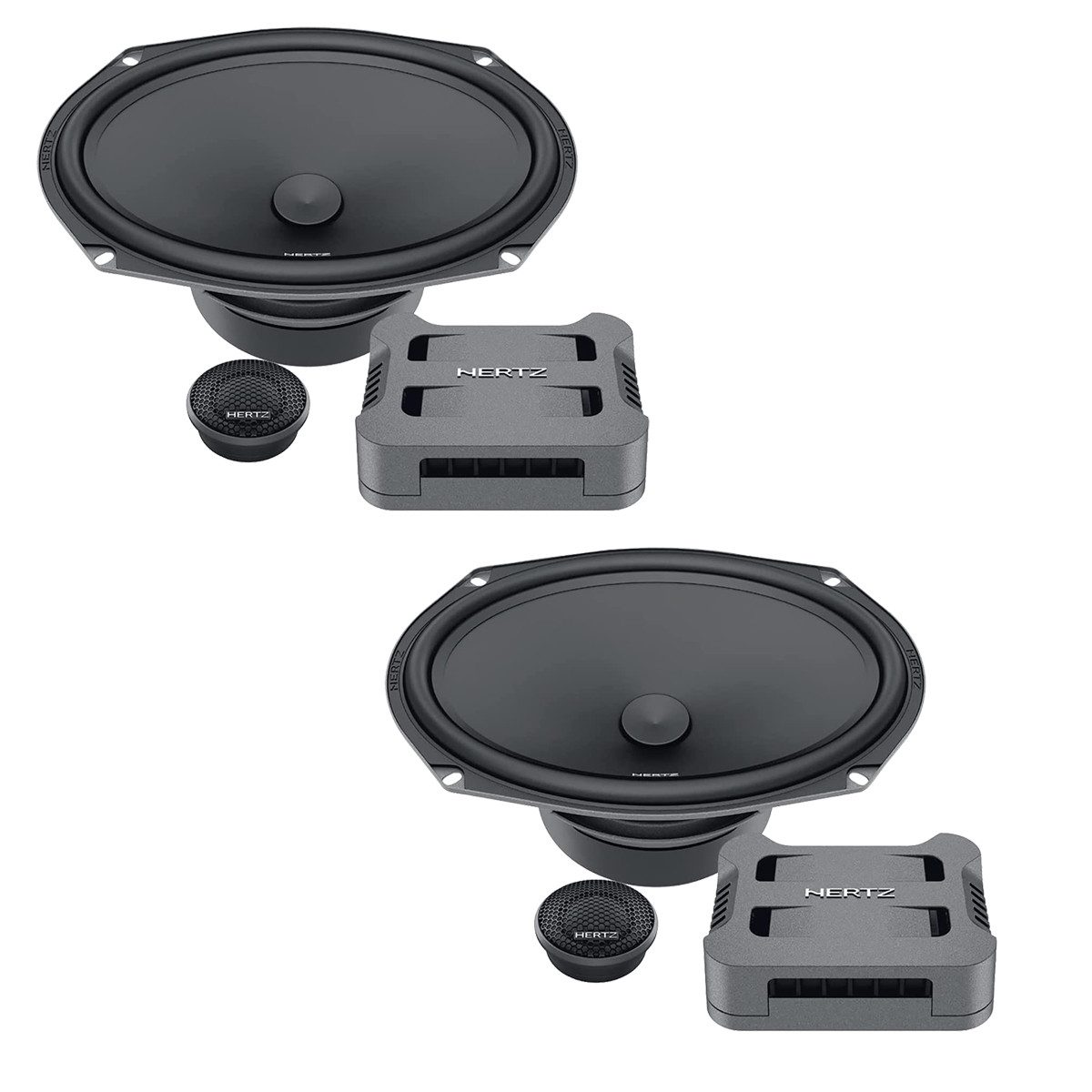 Hertz CPK 690 Oval 6 x 9´ Komposystem Auto-Lautsprecher (120 W, 16 cm)