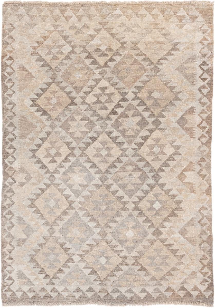 Orientteppich Kelim Afghan Heritage 125x176 Handgewebter Moderner Orientteppich, Nain Trading, rechteckig, Höhe: 3 mm