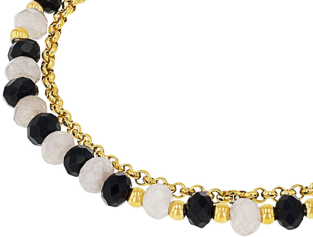 s.Oliver Armband, mit Glasstein