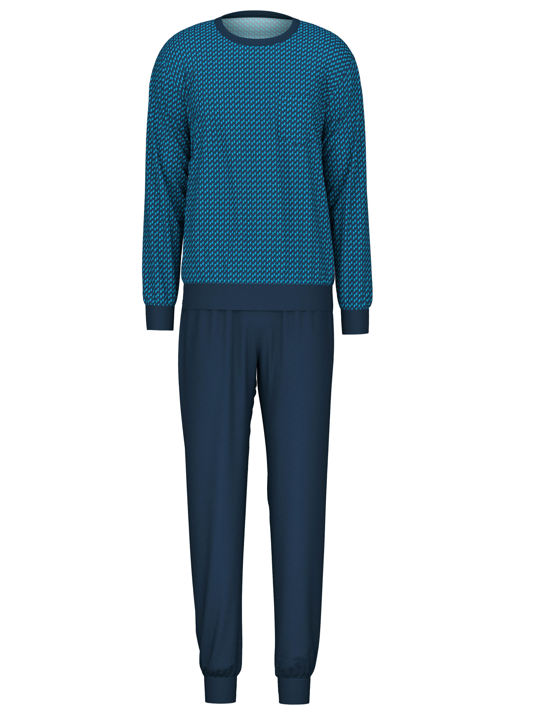 CALIDA Pyjama Relax Imprint Herren (2 günstig online kaufen