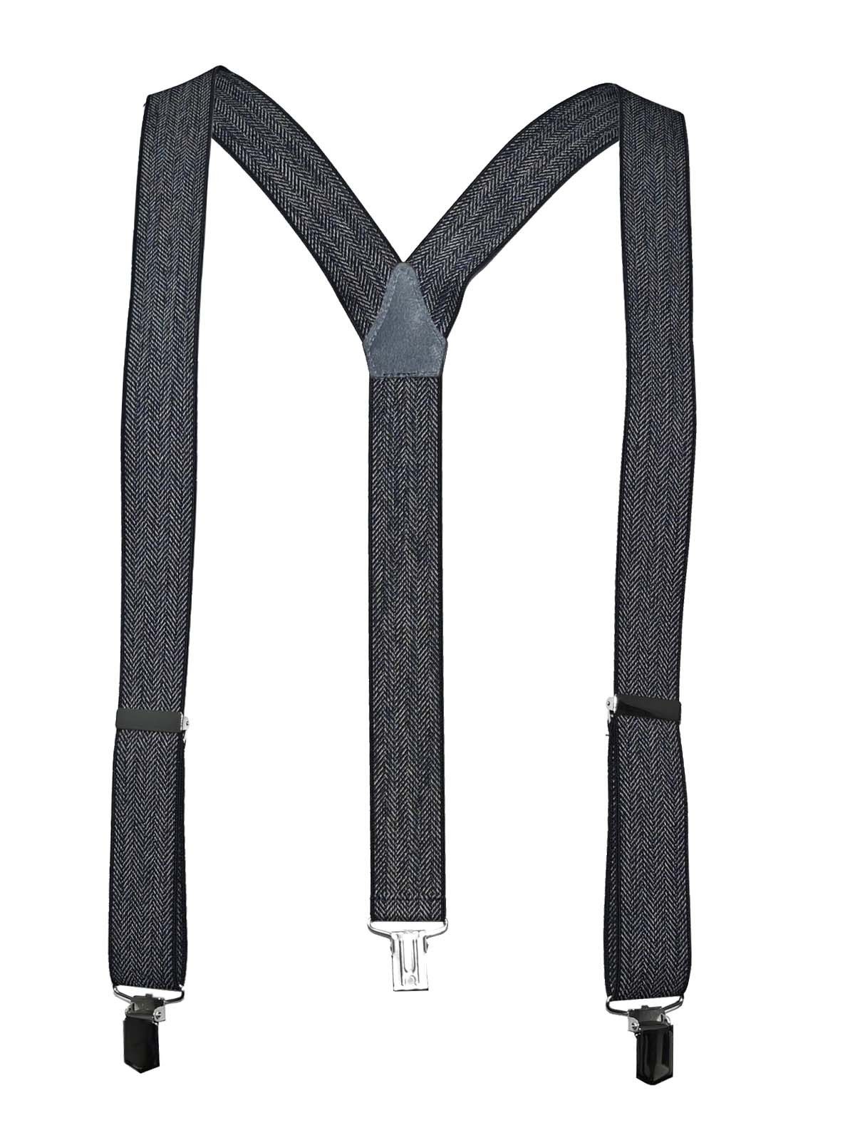 LLOYD Men’s Belts Hosenträger LLOYD (Schachtelpack, 1-St., mit Sichtfenster) silberfarbene Metall-Clips